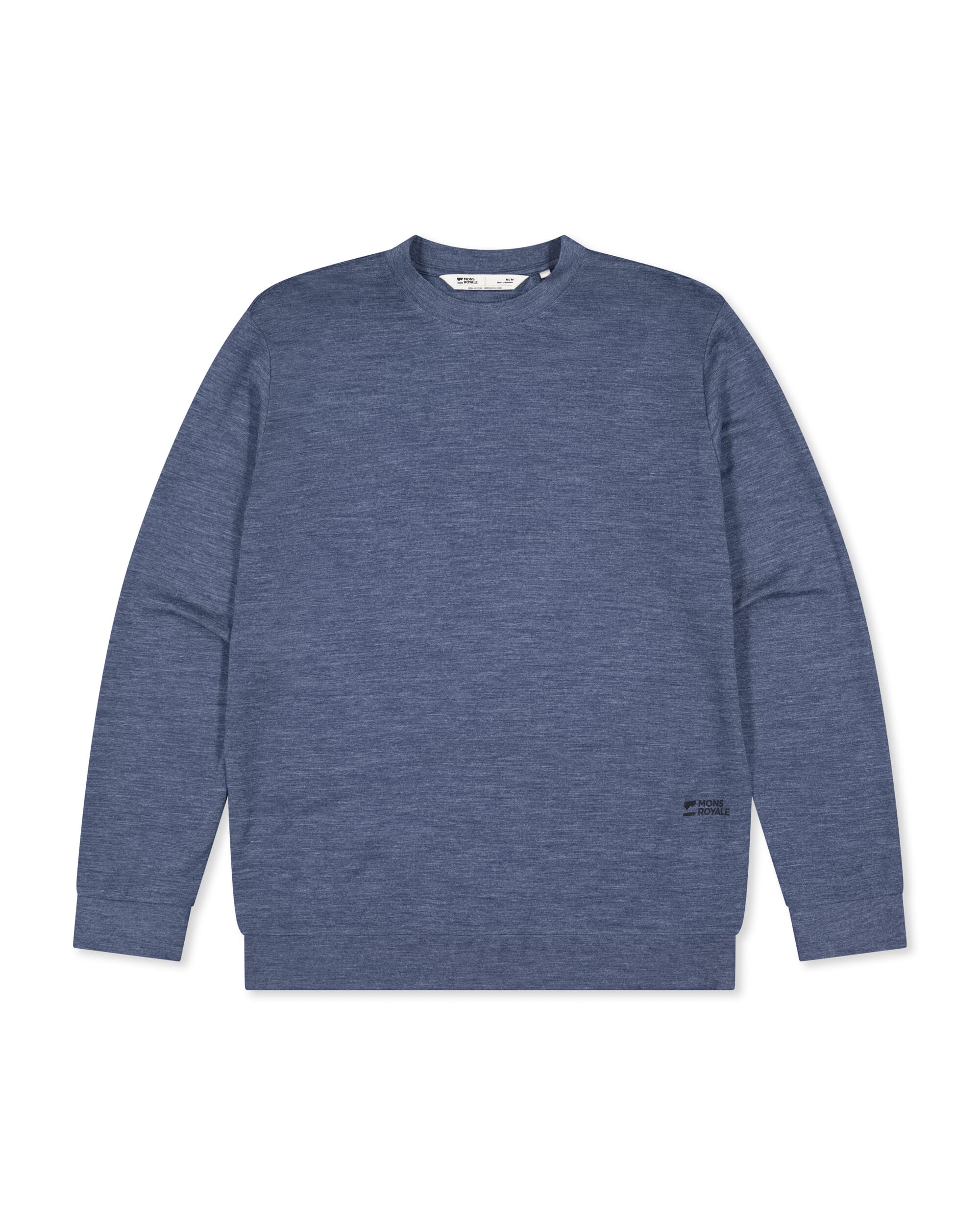 Horizon Merino Crew - Navy | Men's Mid Layer - Image 4