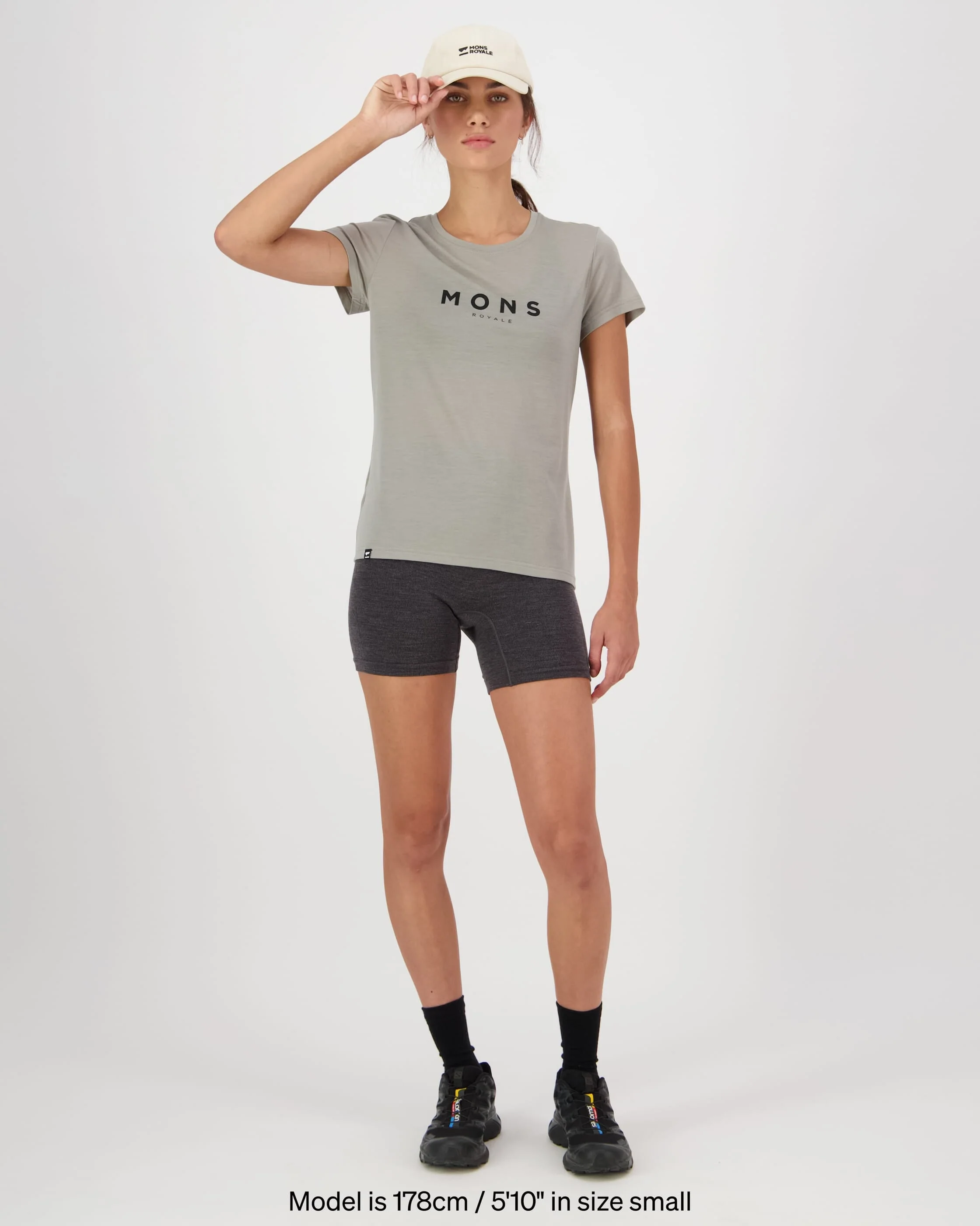 Icon Merino Classic T-Shirt - Dried Sage | Women's T-Shirt - Image 3