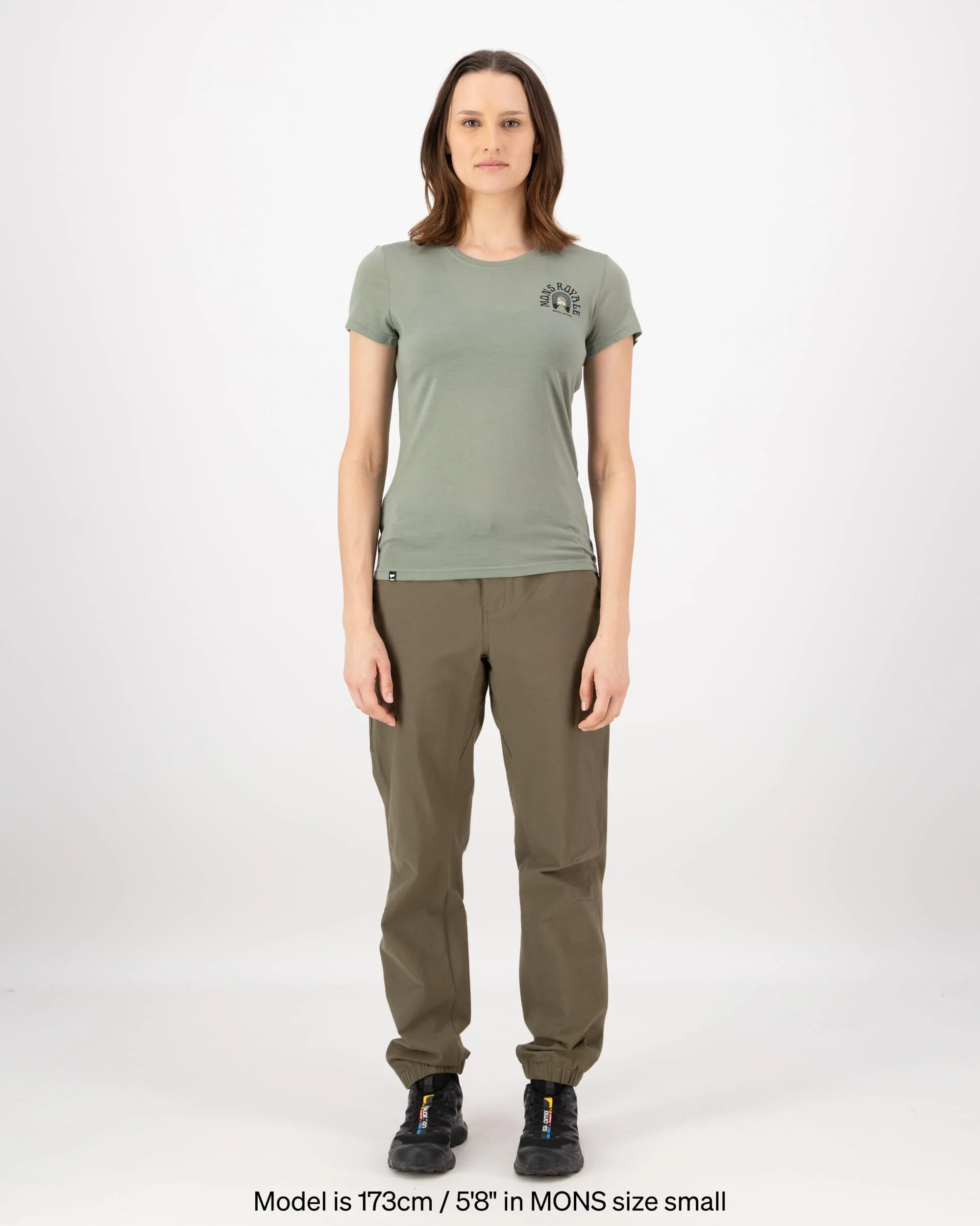 Icon Merino Classic T-Shirt - Willow | Women's T-Shirt - Image 3