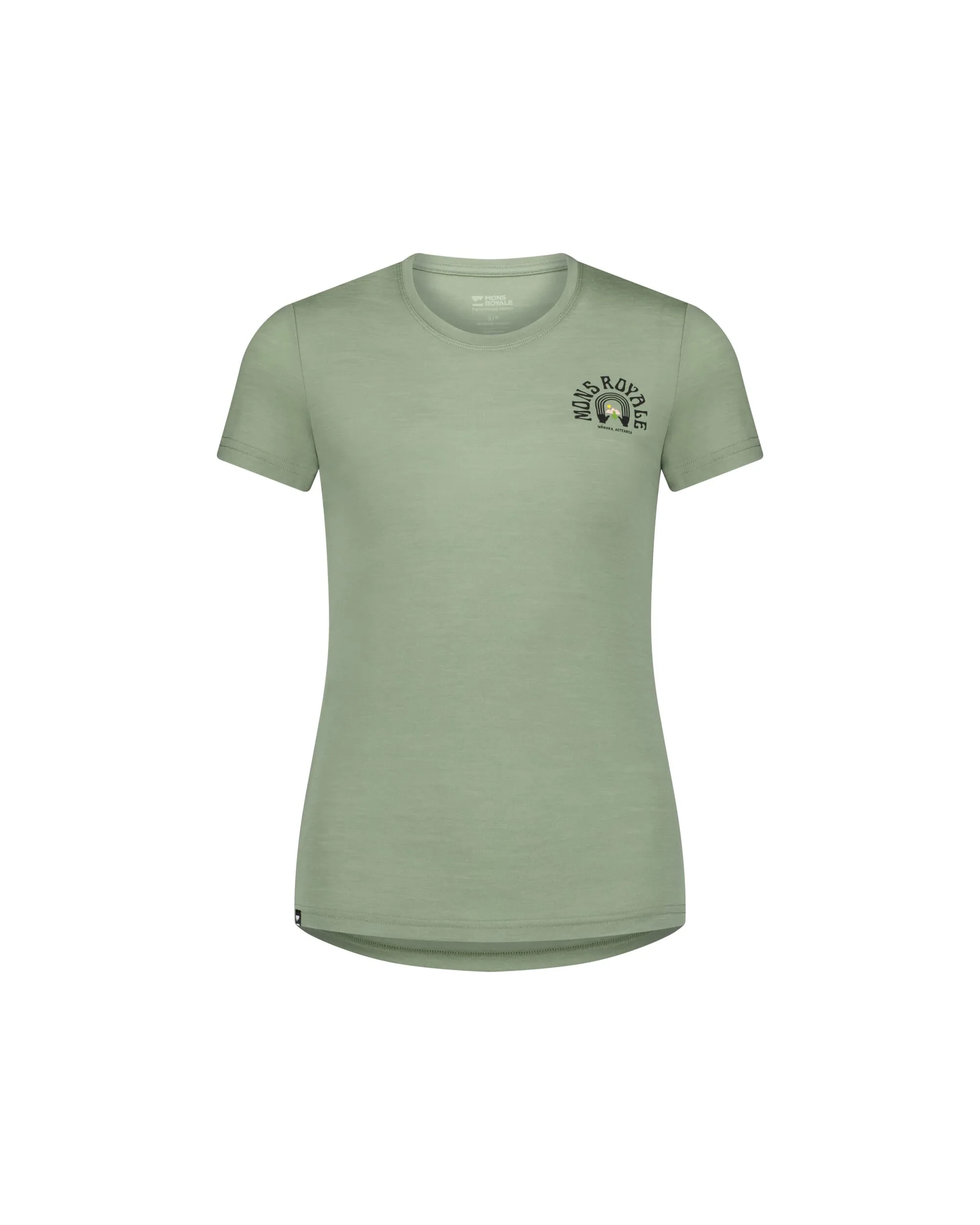 Icon Merino Classic T-Shirt - Willow | Women's T-Shirt - Image 4