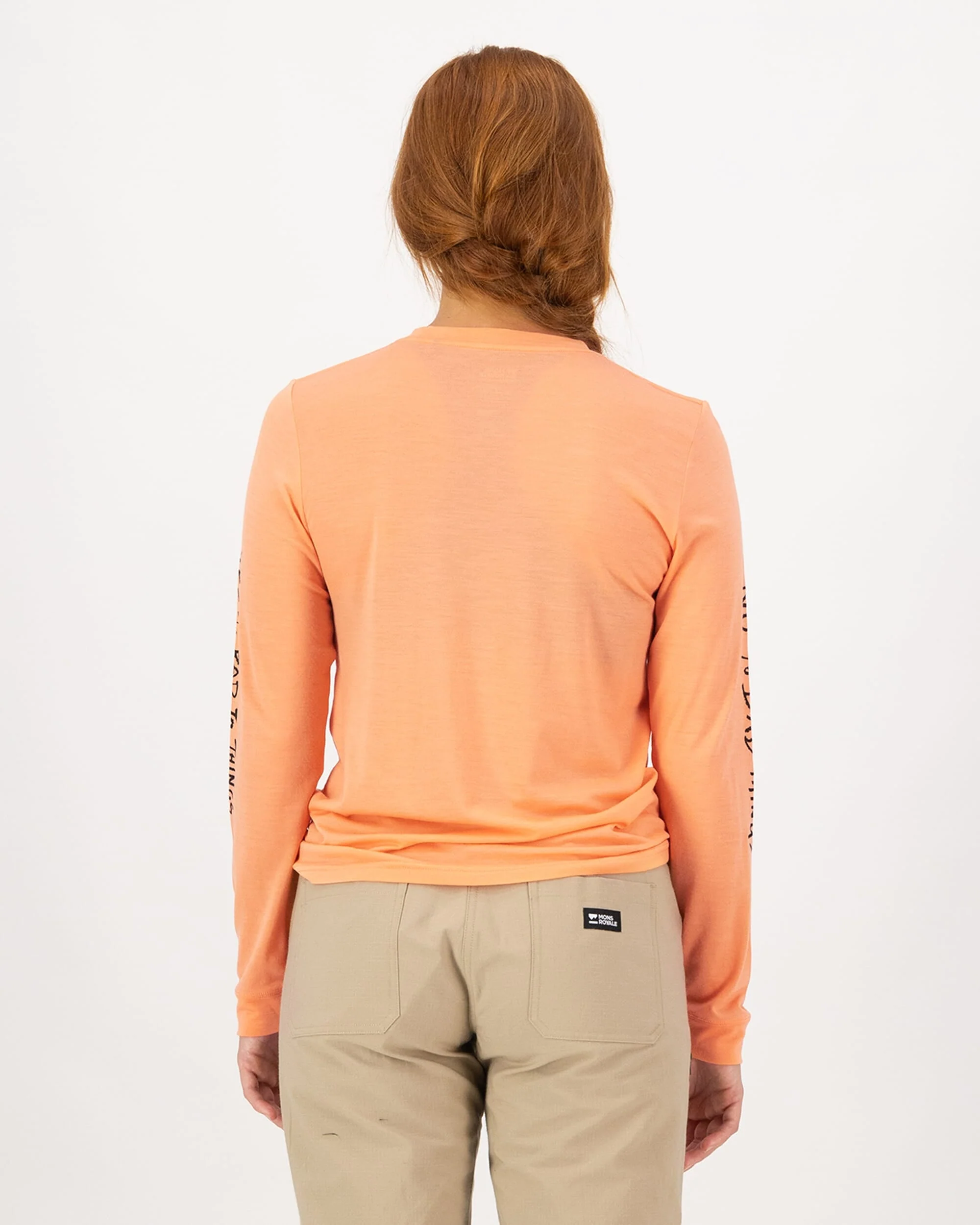Icon Merino Long Sleeve - Punch - Image 2