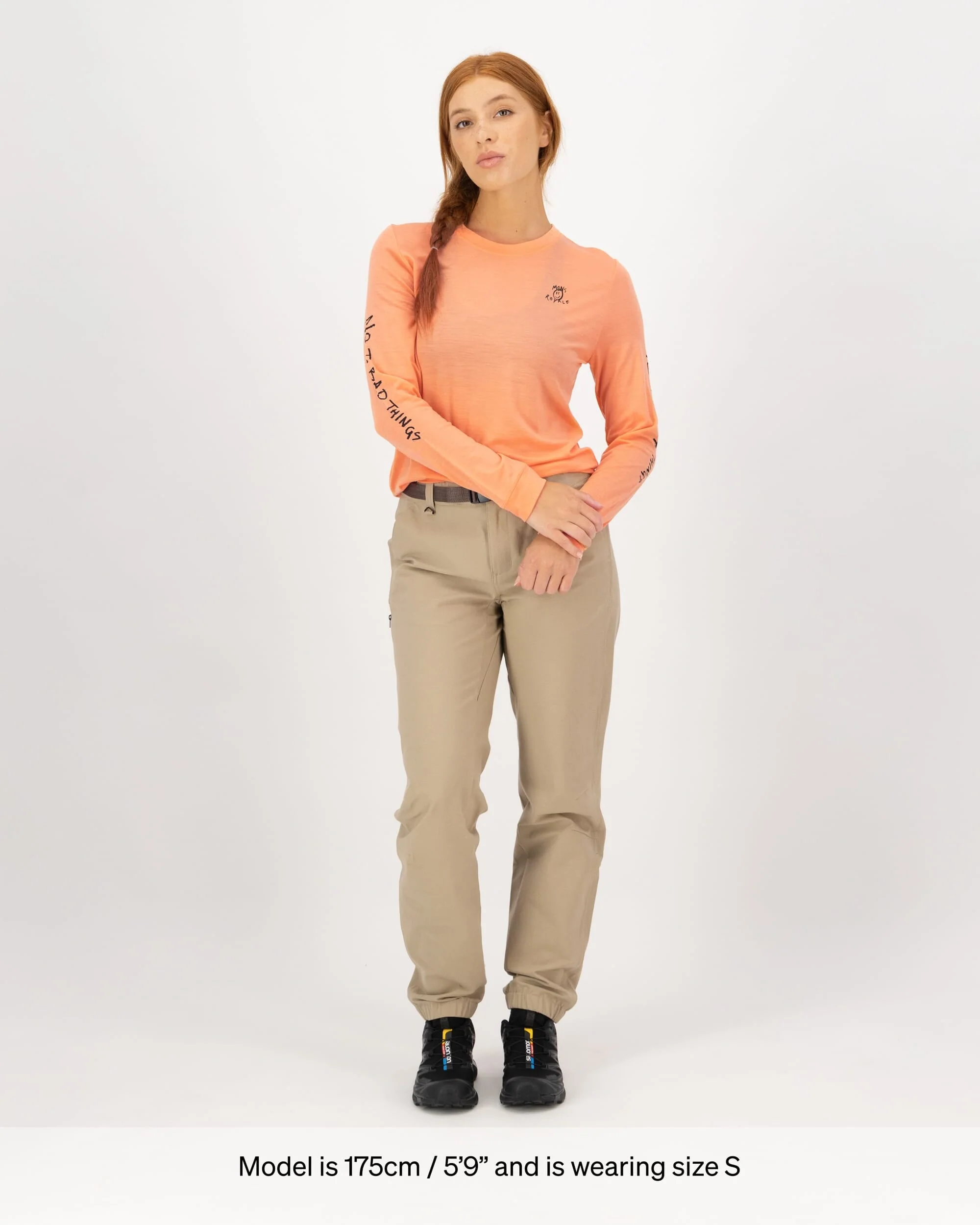 Icon Merino Long Sleeve - Punch - Image 5