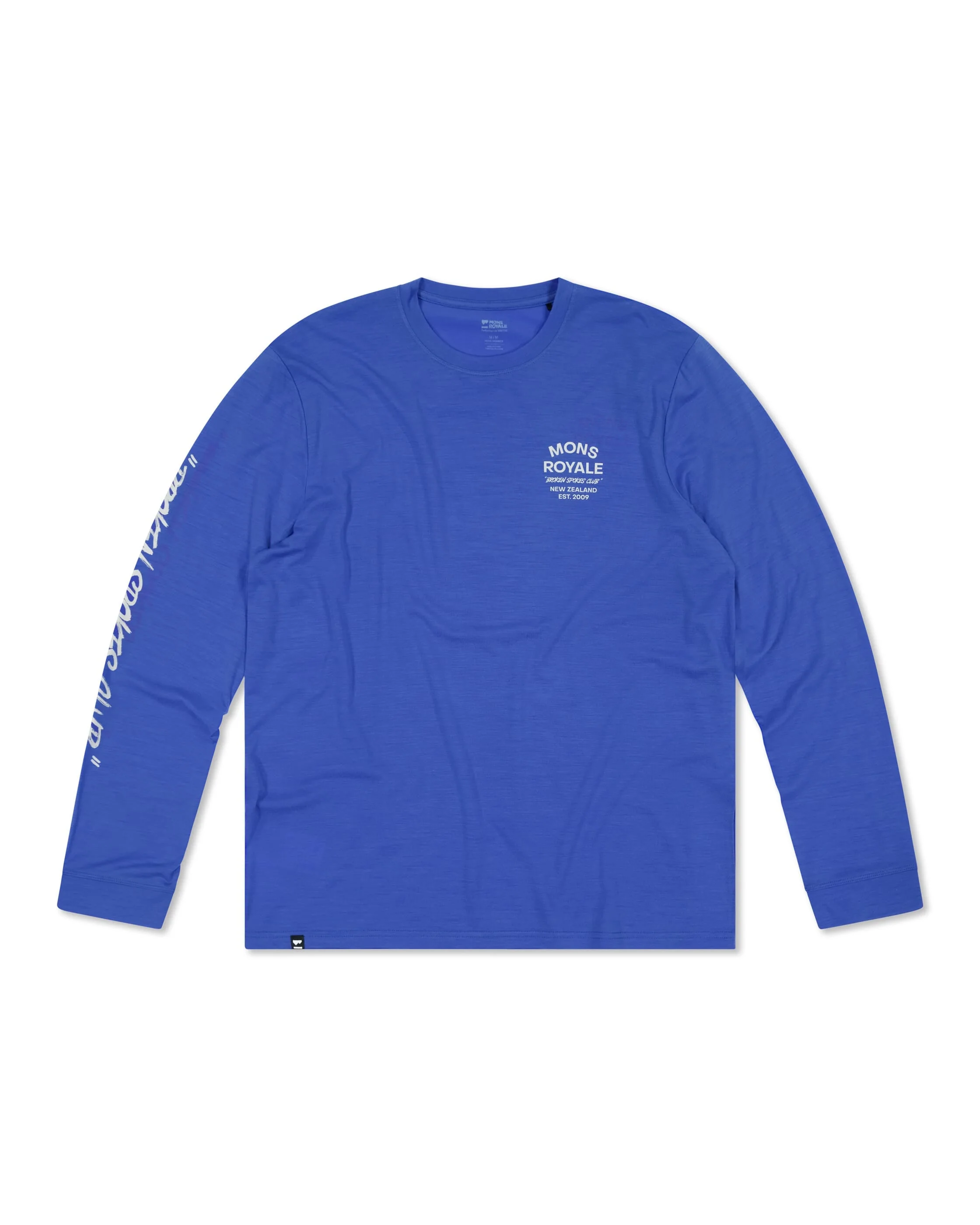 Icon Merino Long Sleeve - Ultramarine | Men's Long Sleeve Top - Image 4