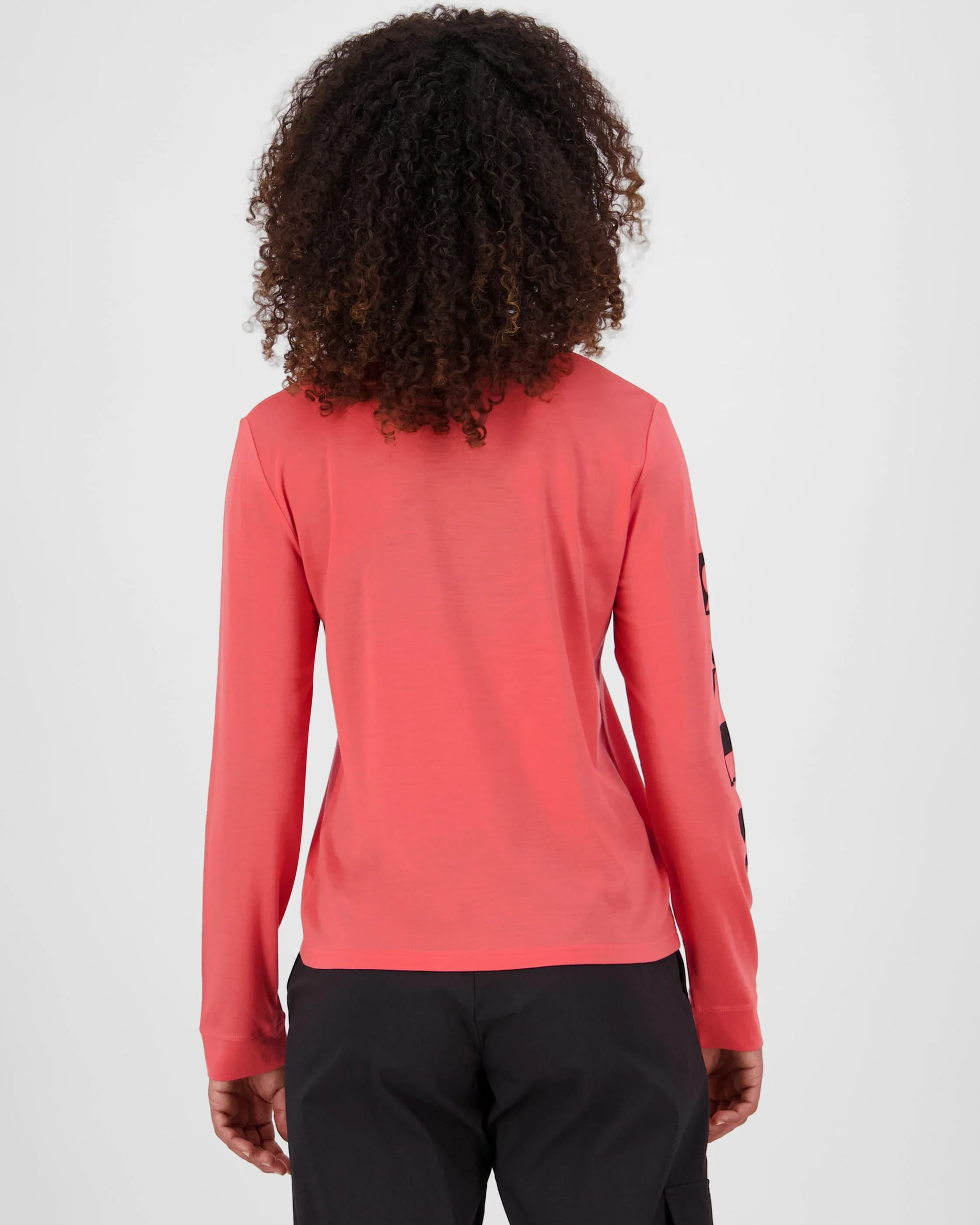 Icon Merino Long Sleeve - Watermelon | Women's Long Sleeve Top - Image 2