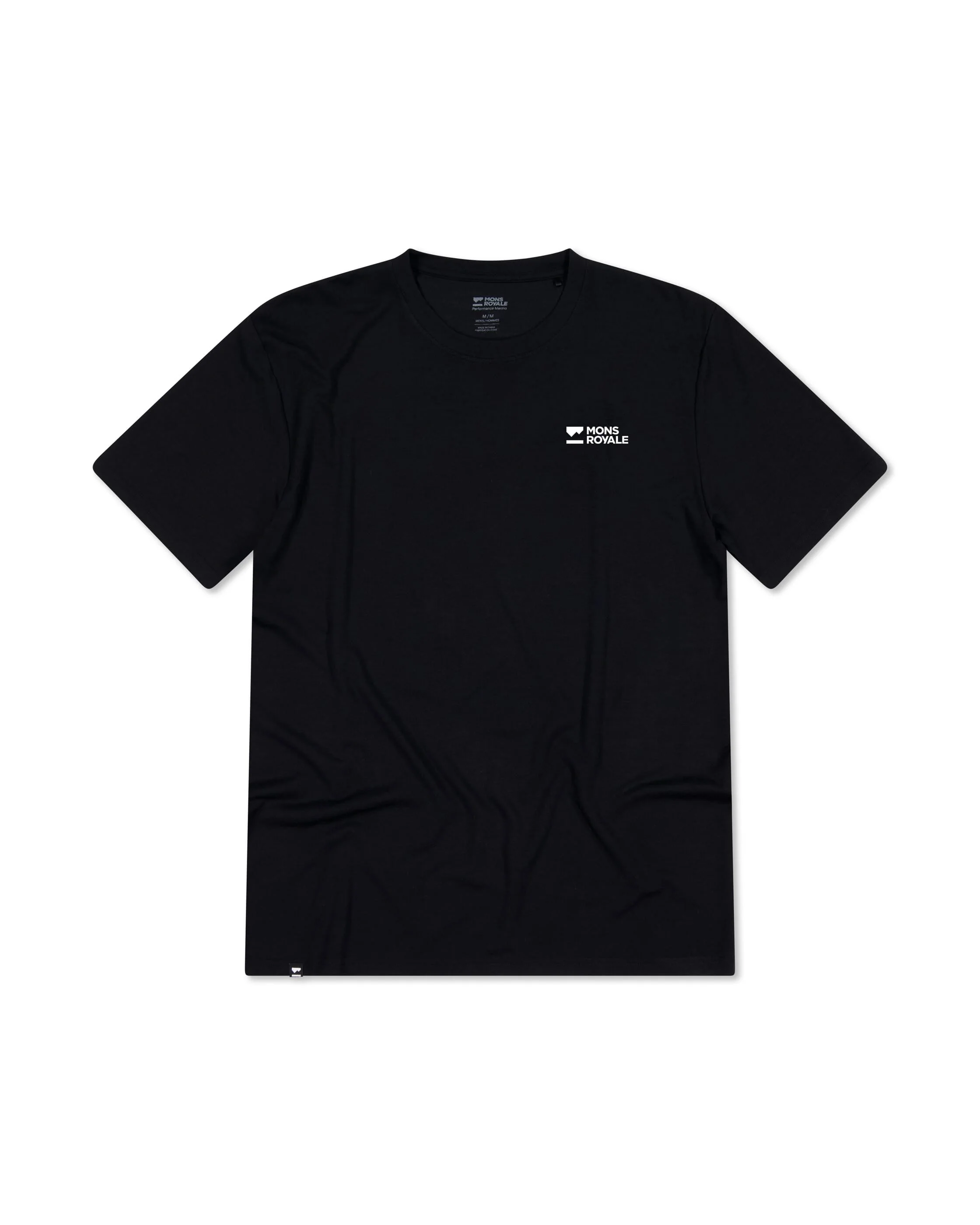 Icon Merino T-Shirt - Black | Men's T-Shirt - Image 5