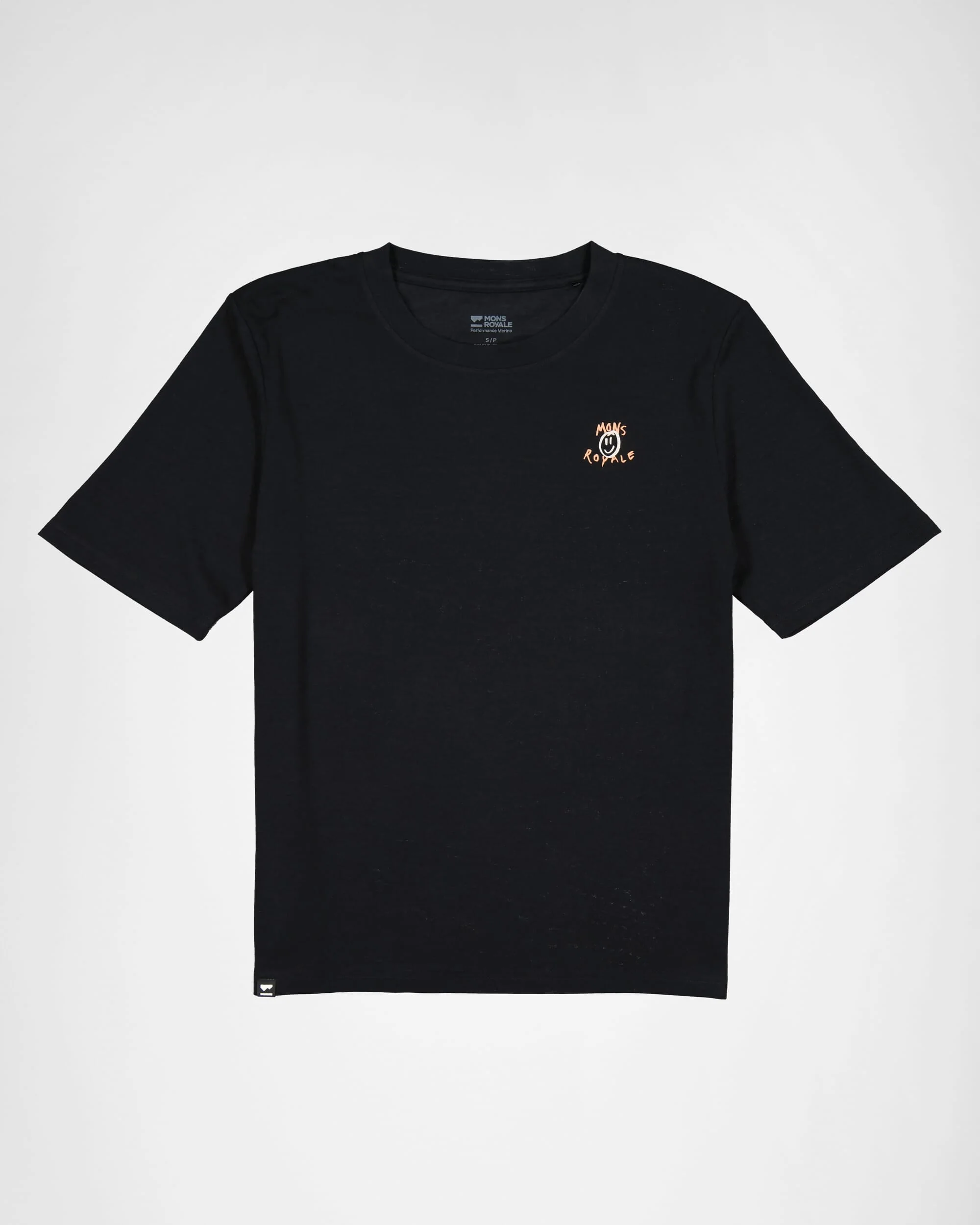 Icon Merino T-Shirt - Black - Image 4