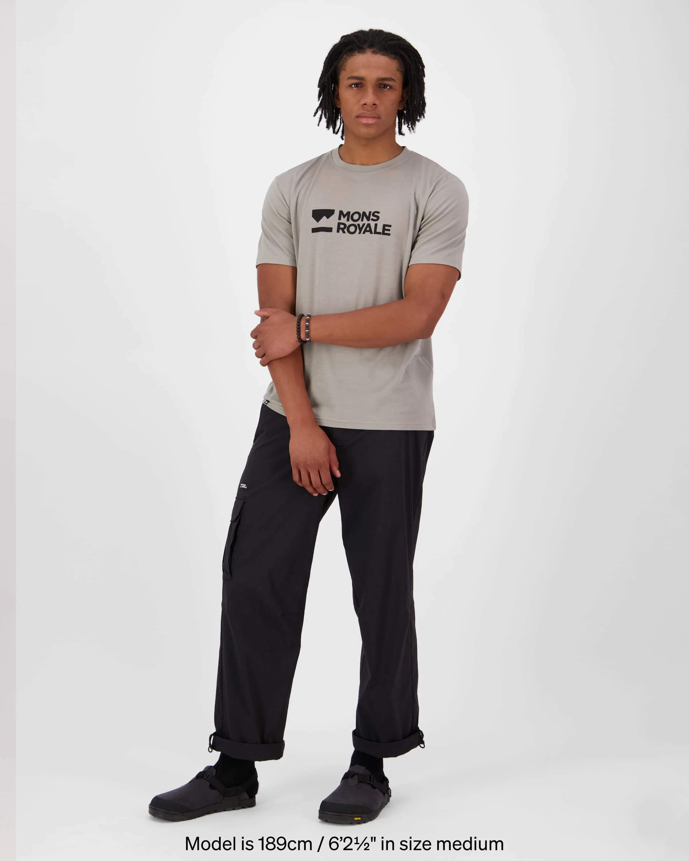 Icon Merino T-Shirt - Dried Sage | Men's T-Shirt - Image 3