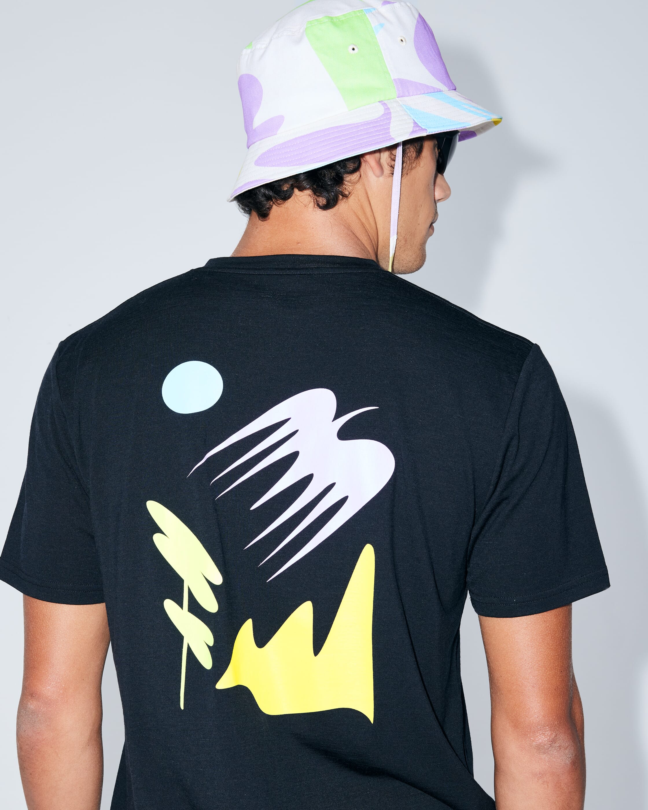 Icon Merino T-Shirt - Black | Men's T-Shirt - Image 7