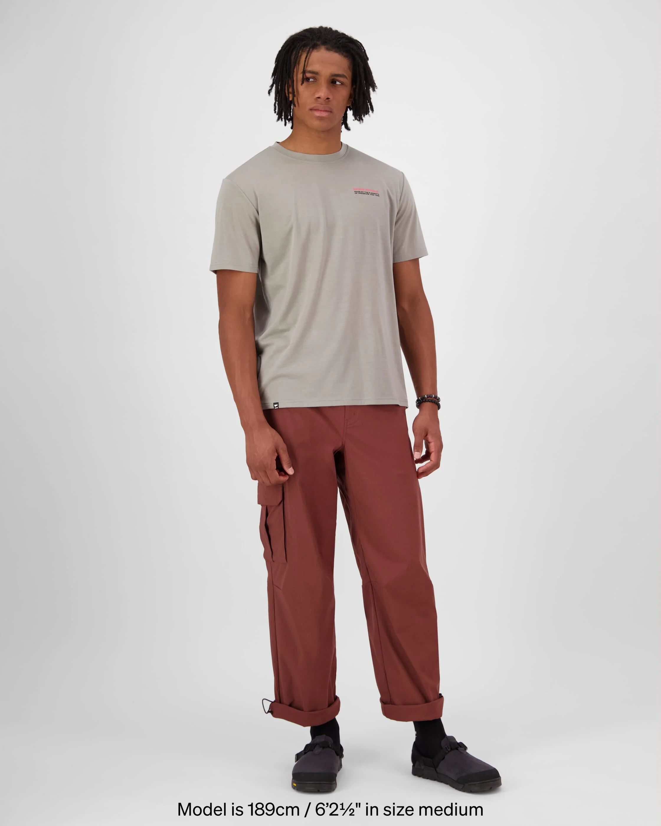 Icon Merino T-Shirt - Dried Sage | Men's T-Shirt - Image 3