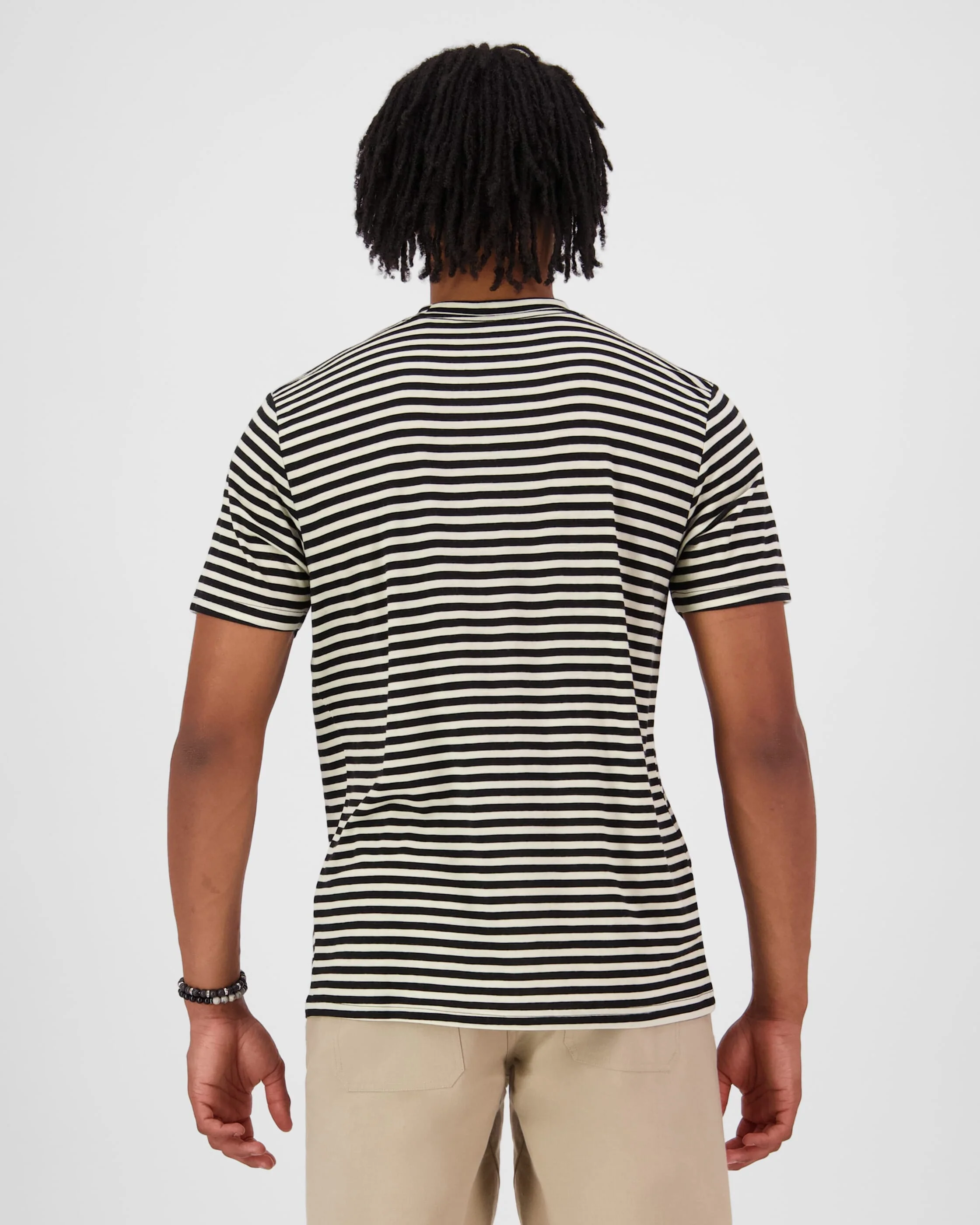 Icon Merino T-Shirt - Stripe | Men's T-Shirt - Image 2
