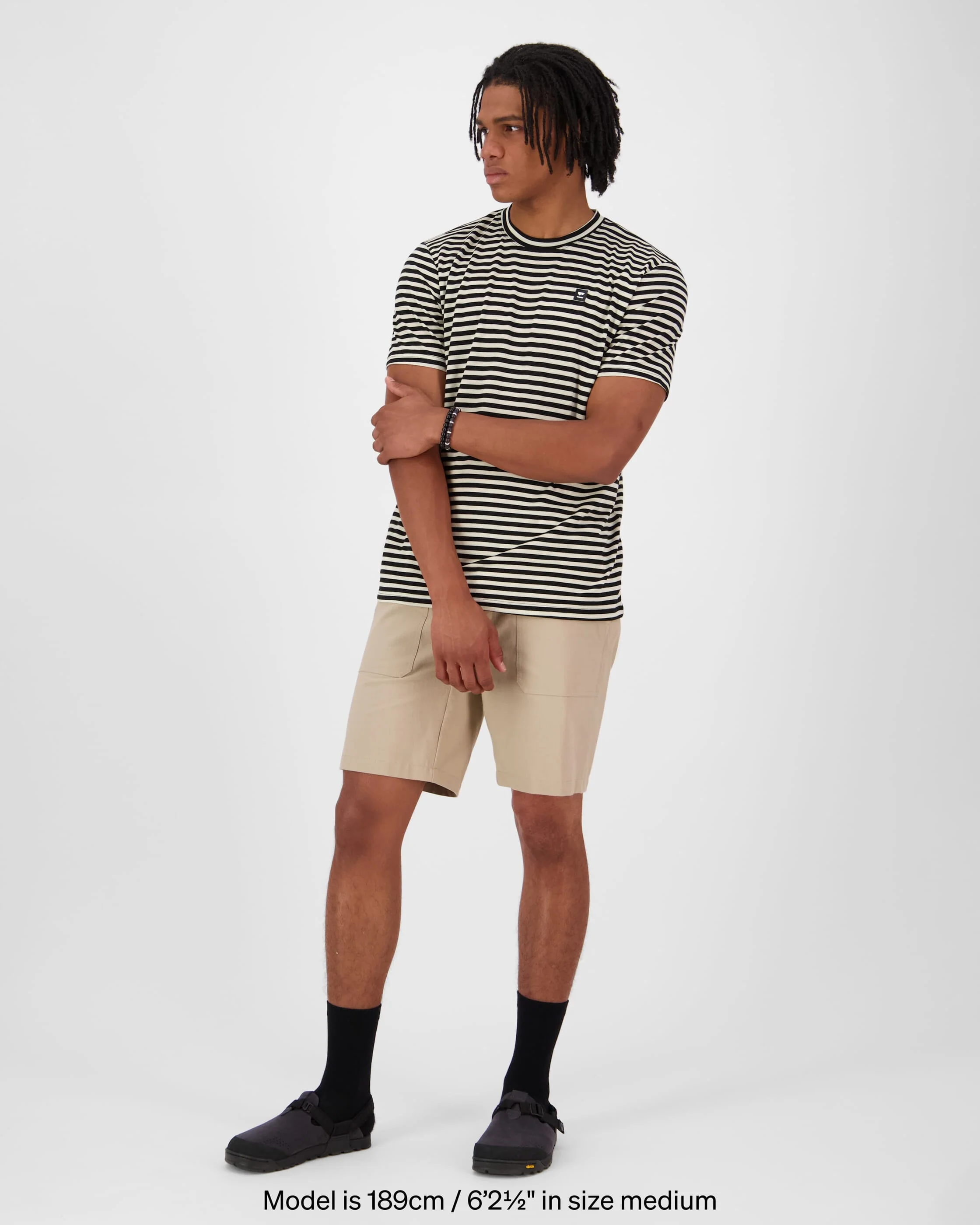 Icon Merino T-Shirt - Stripe | Men's T-Shirt - Image 3