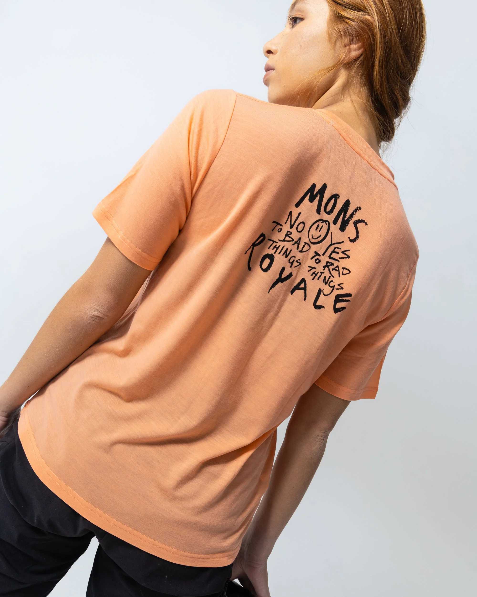 Icon Merino T-Shirt - Punch - Image 3