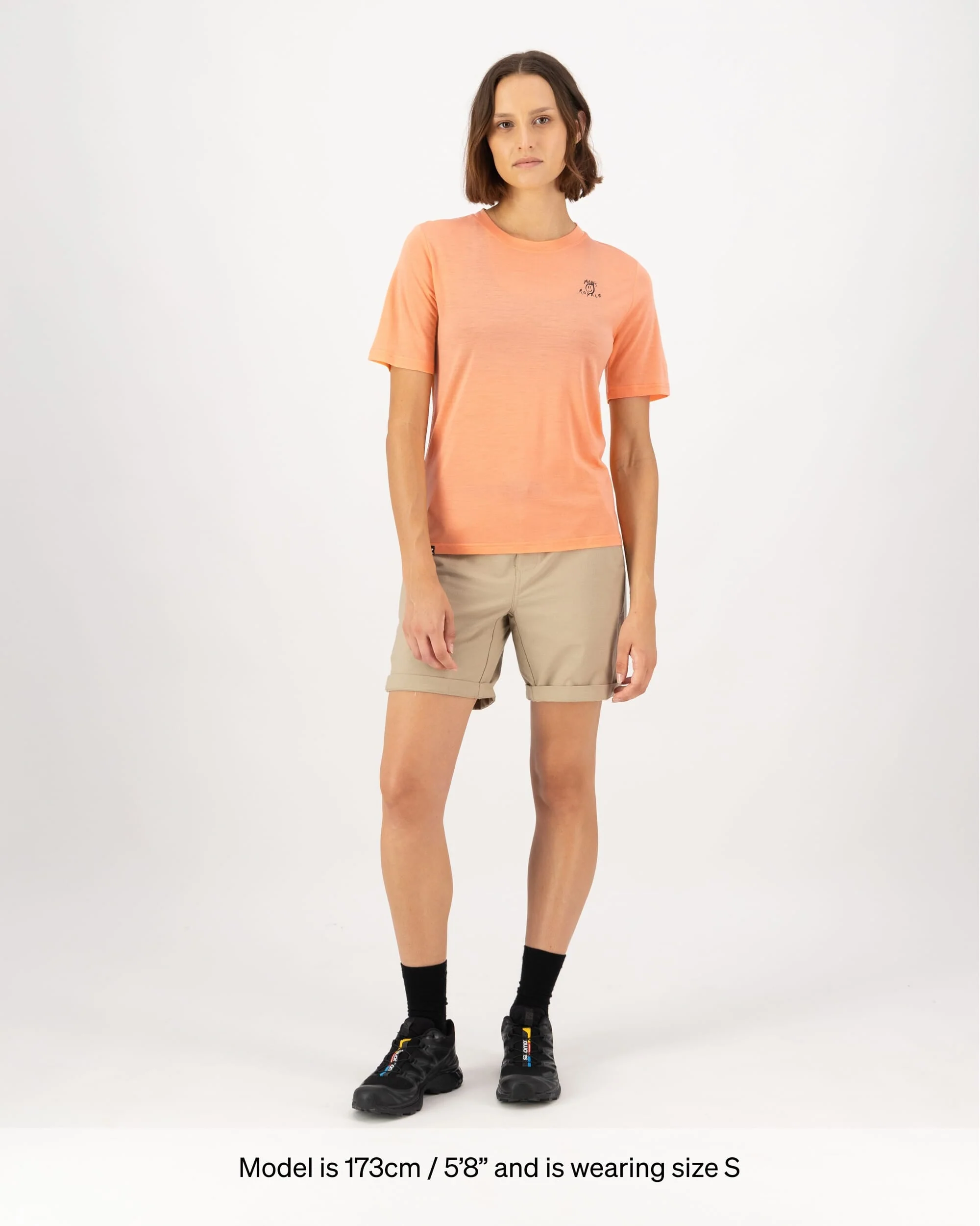 Icon Merino T-Shirt - Punch - Image 7
