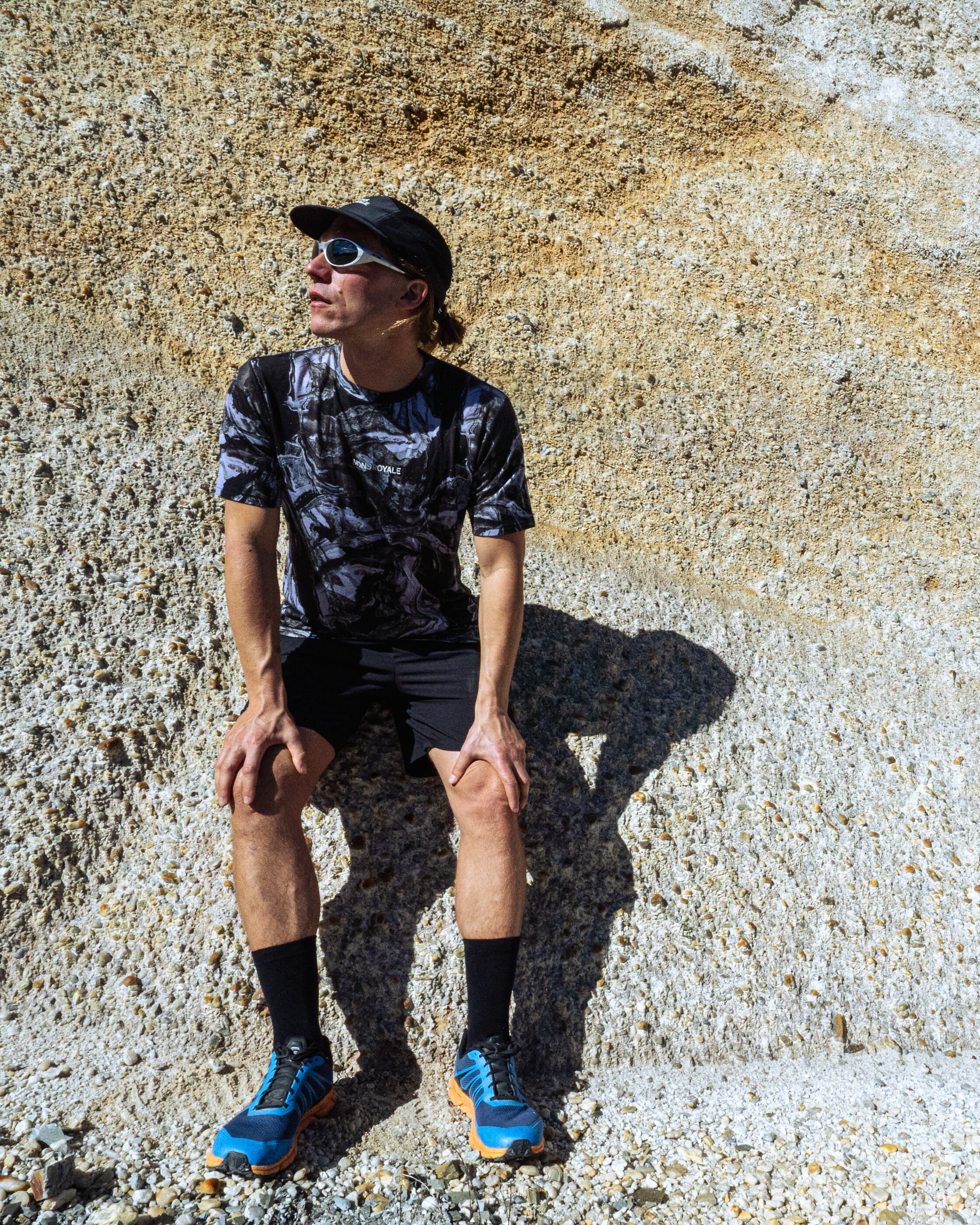 Icon Merino T-Shirt - Rock Camo | Men's T-Shirt - Image 5