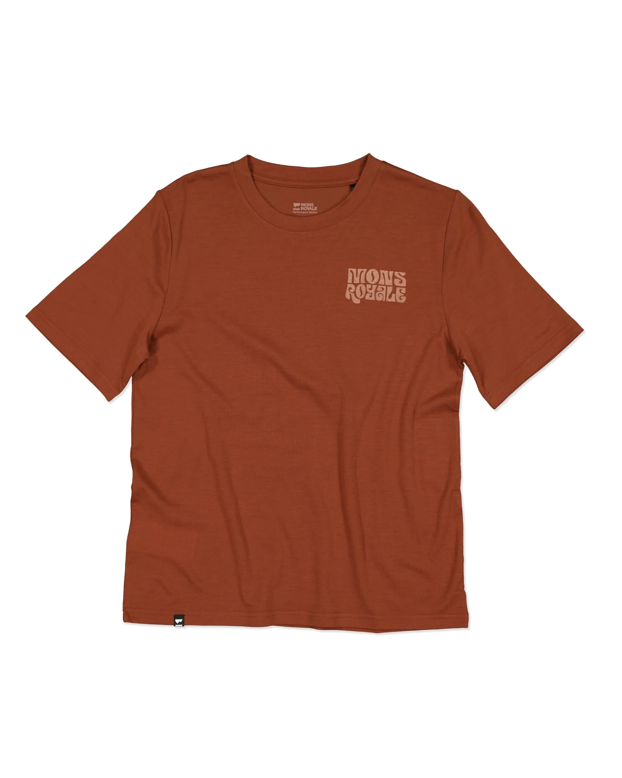Icon Merino T-Shirt - Sienna | Women's T-Shirt - Image 4