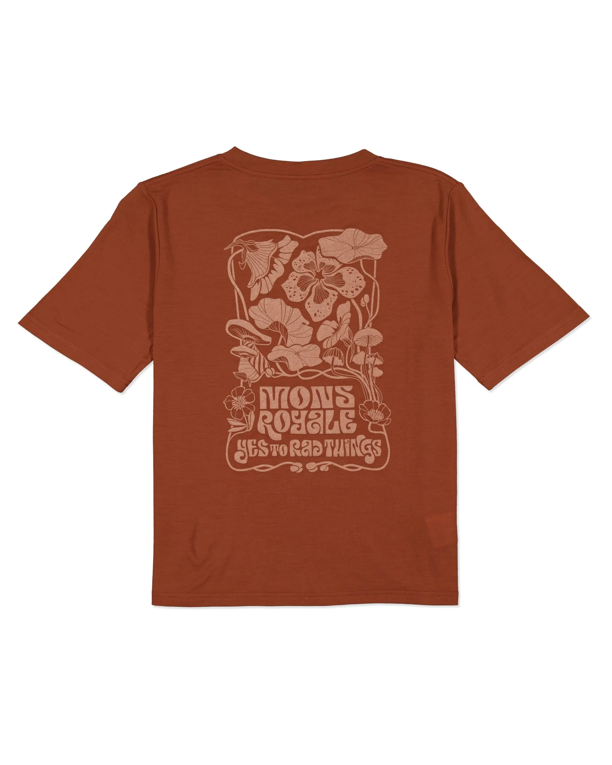 Icon Merino T-Shirt - Sienna | Women's T-Shirt - Image 5