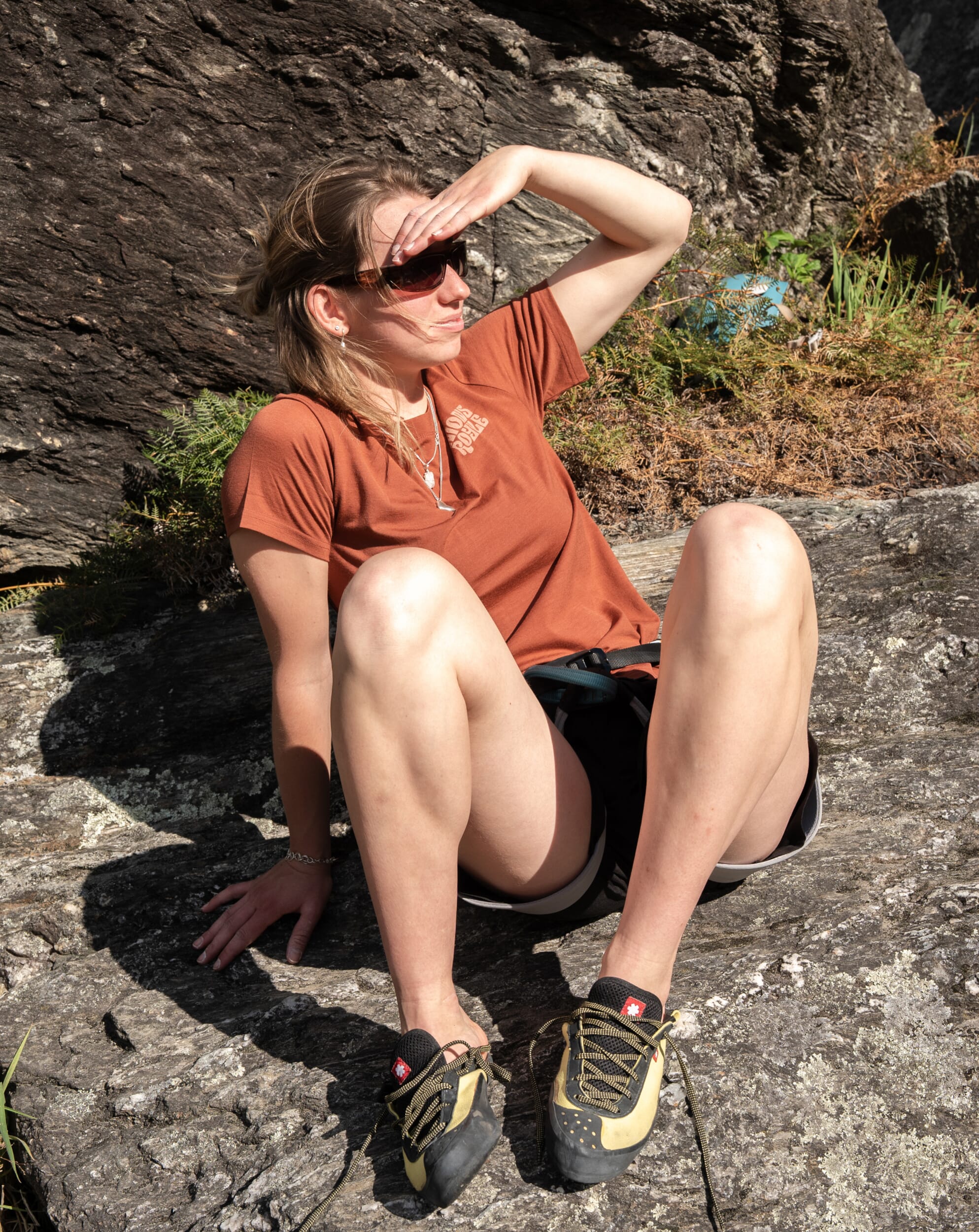 Icon Merino T-Shirt - Sienna | Women's T-Shirt - Image 6