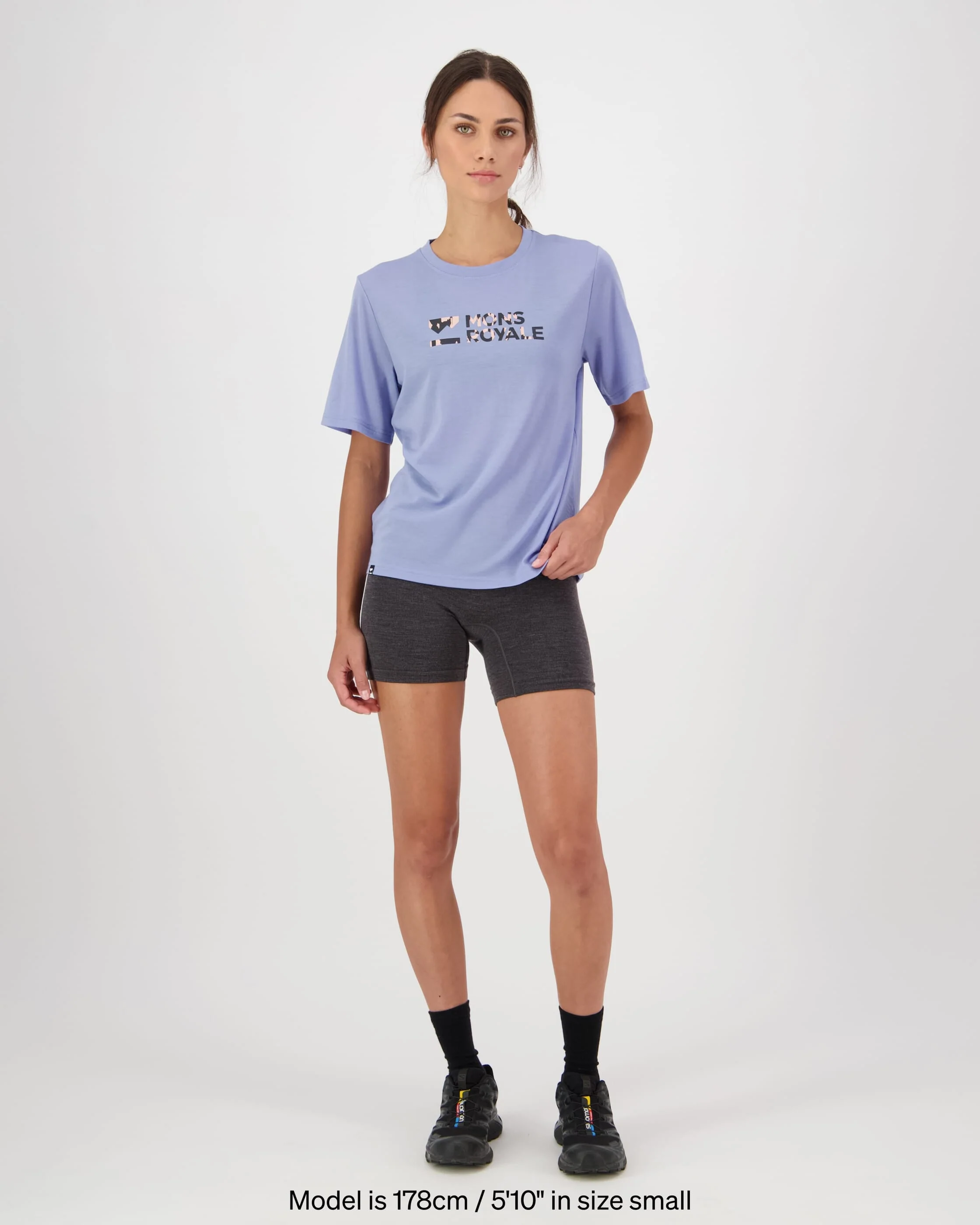 Icon Merino T-Shirt - Skyline | Women's T-Shirt - Image 5