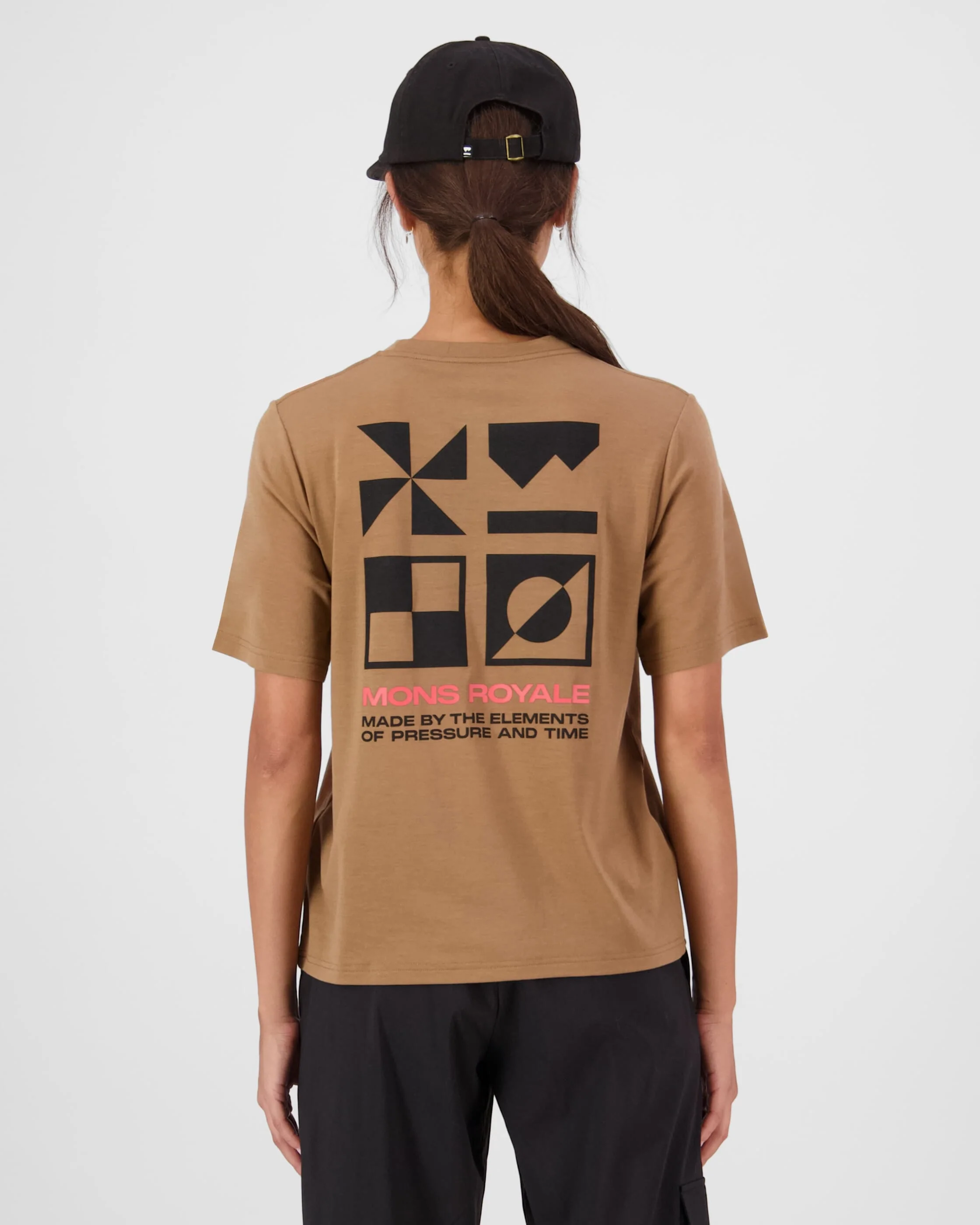 Icon Merino T-Shirt - Toffee | Women's T-Shirt - Image 2