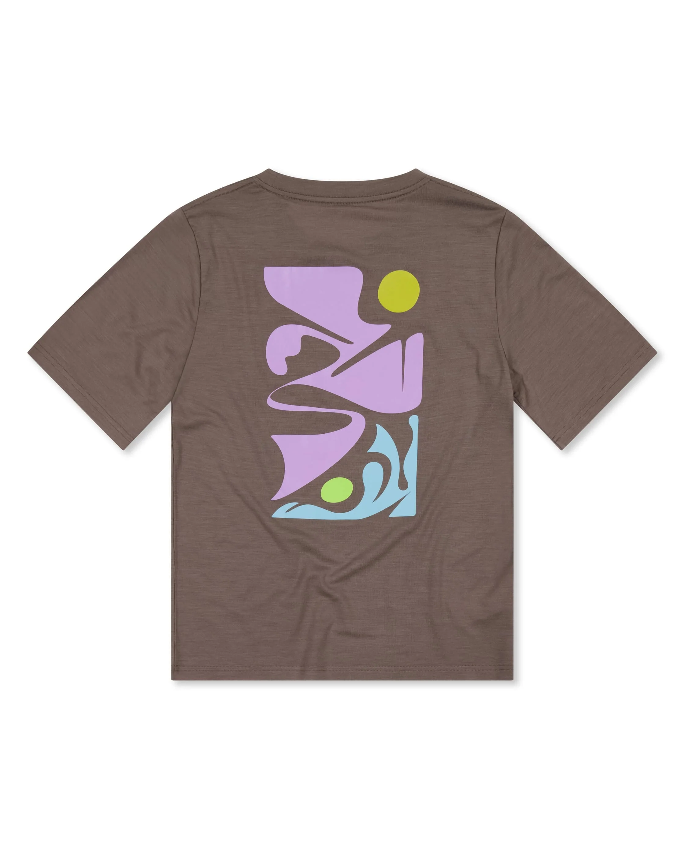 Icon Merino T-Shirt - Walnut | Women's T-Shirt - Image 5