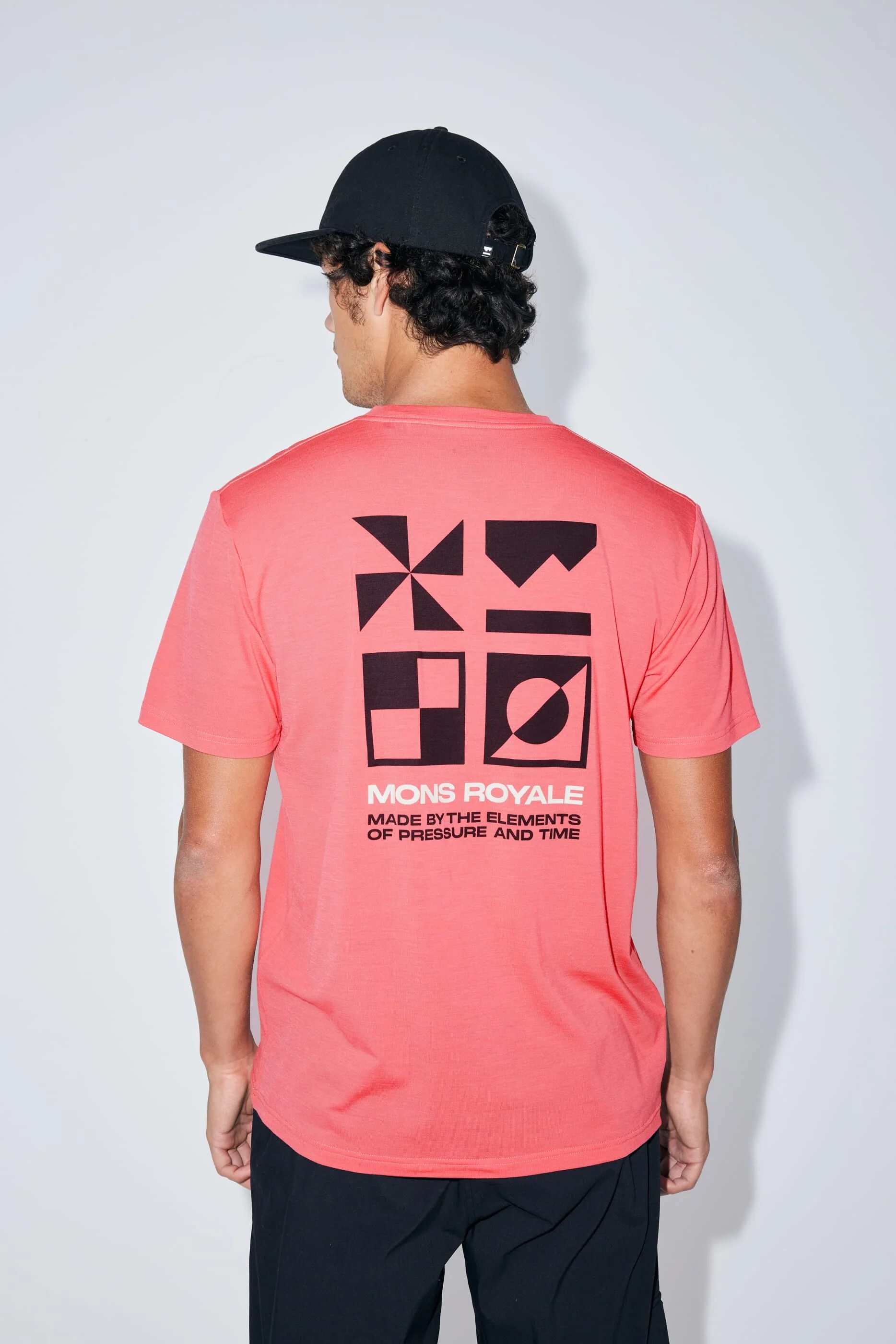 Icon Merino T-Shirt - Watermelon | Men's T-Shirt - Image 7