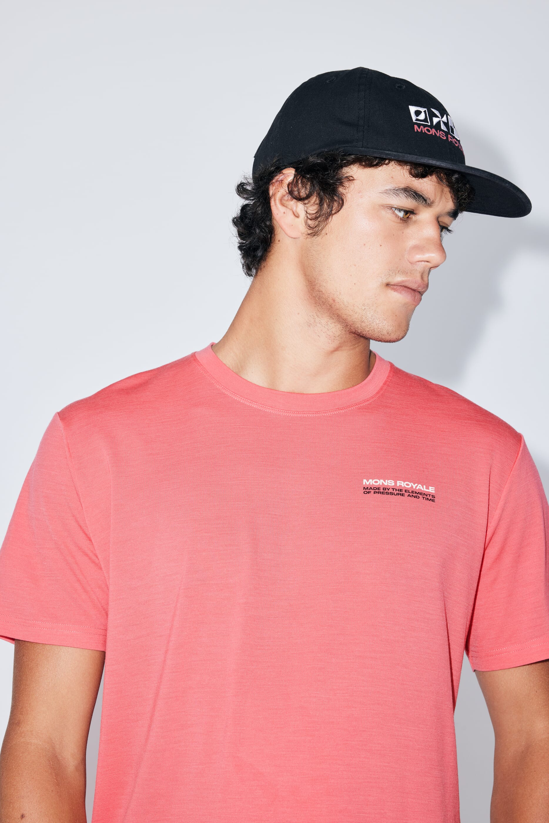 Icon Merino T-Shirt - Watermelon | Men's T-Shirt - Image 8