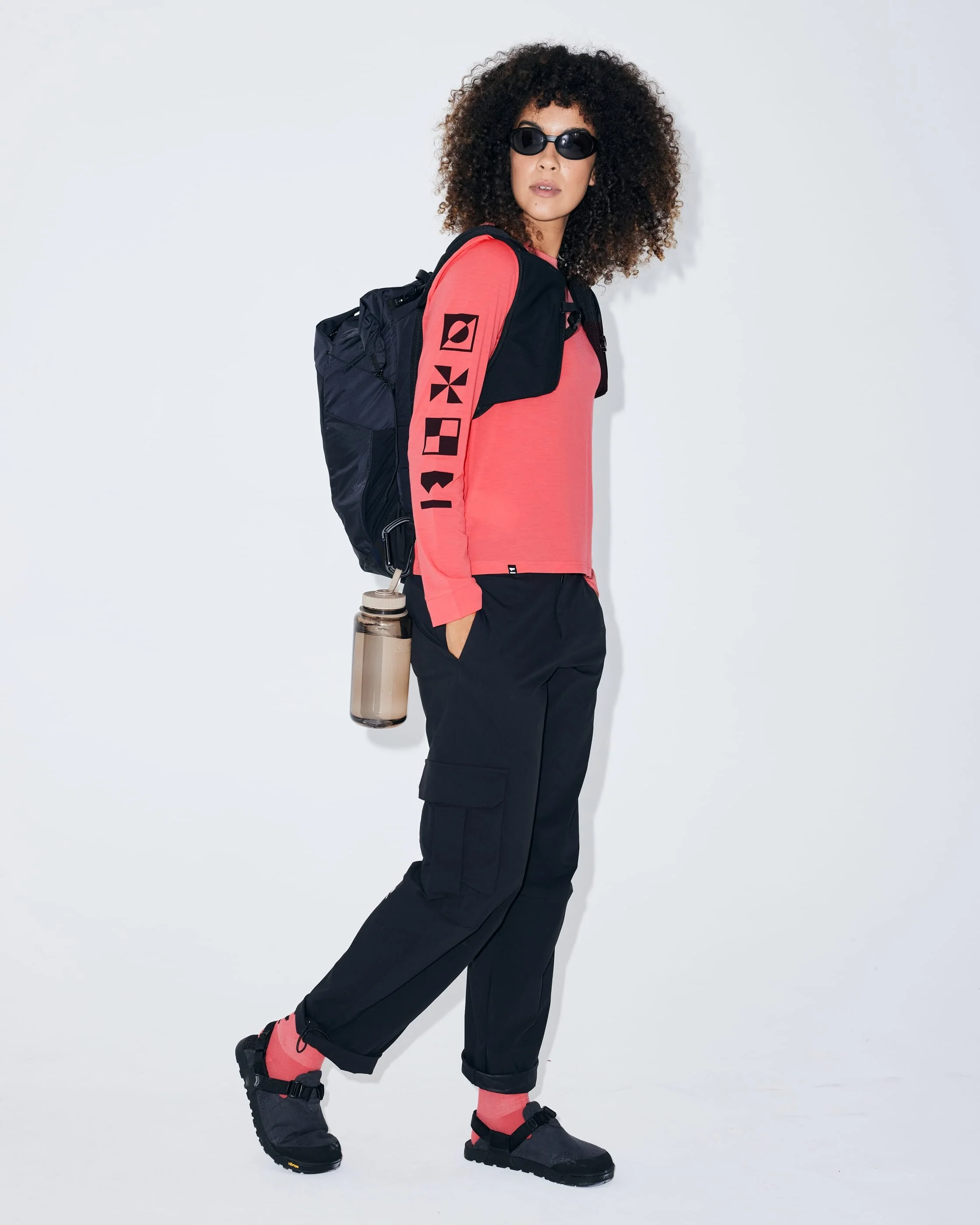 Icon Merino T-Shirt - Watermelon | Women's T-Shirt - Image 8
