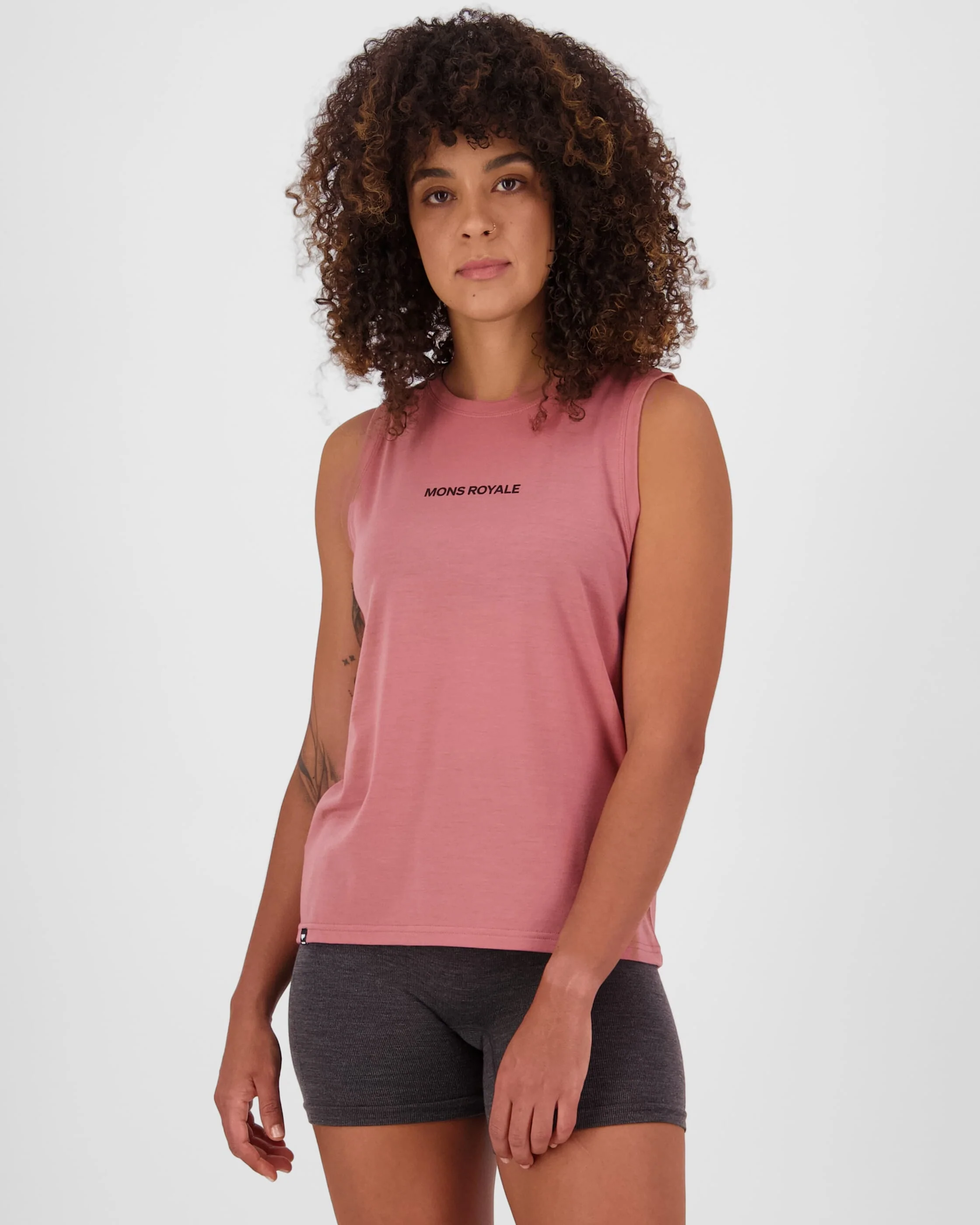 Icon Merino Tank - Canyon Rose | Women's Tank
