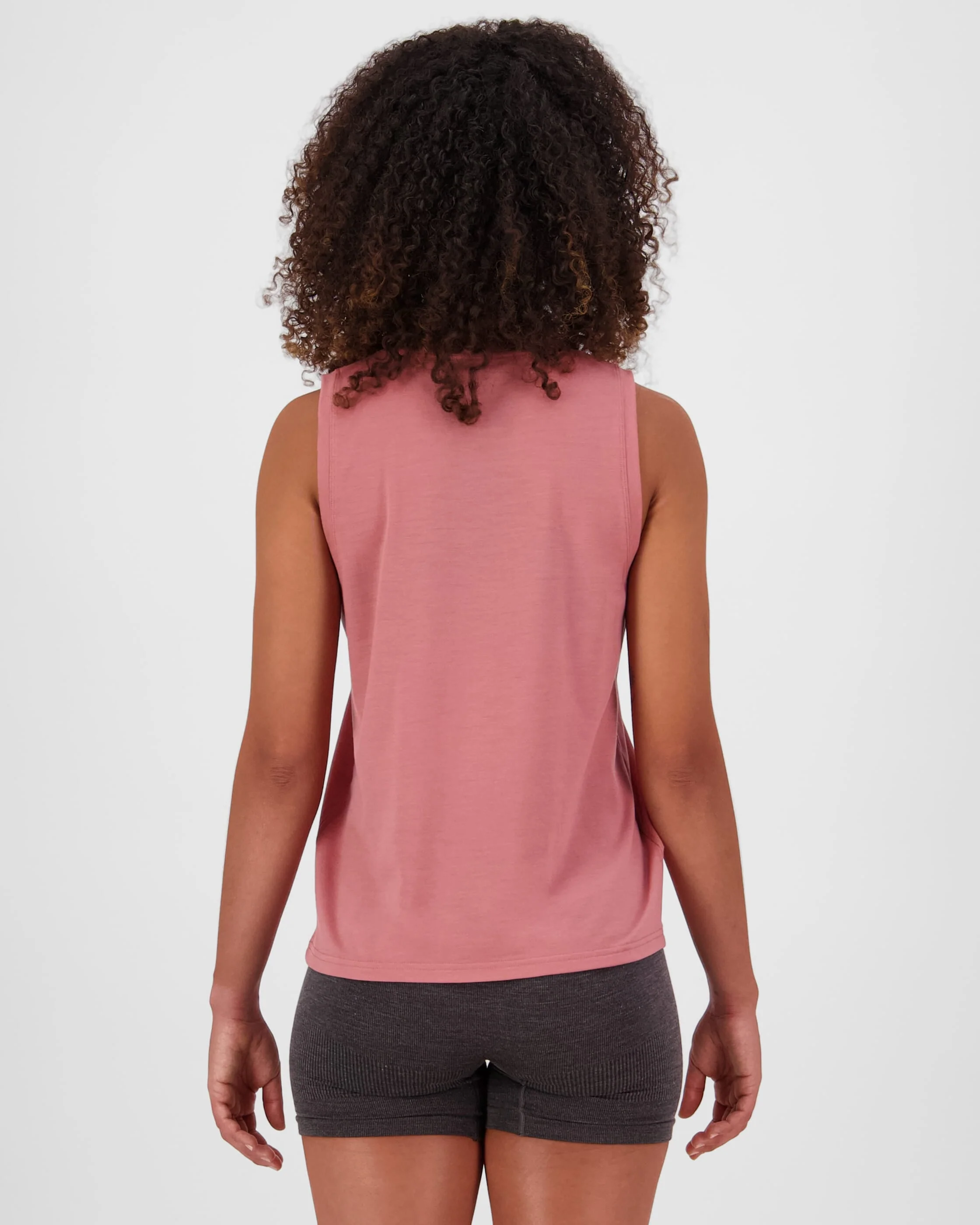 Icon Merino Tank - Canyon Rose | Women's Tank - Image 2