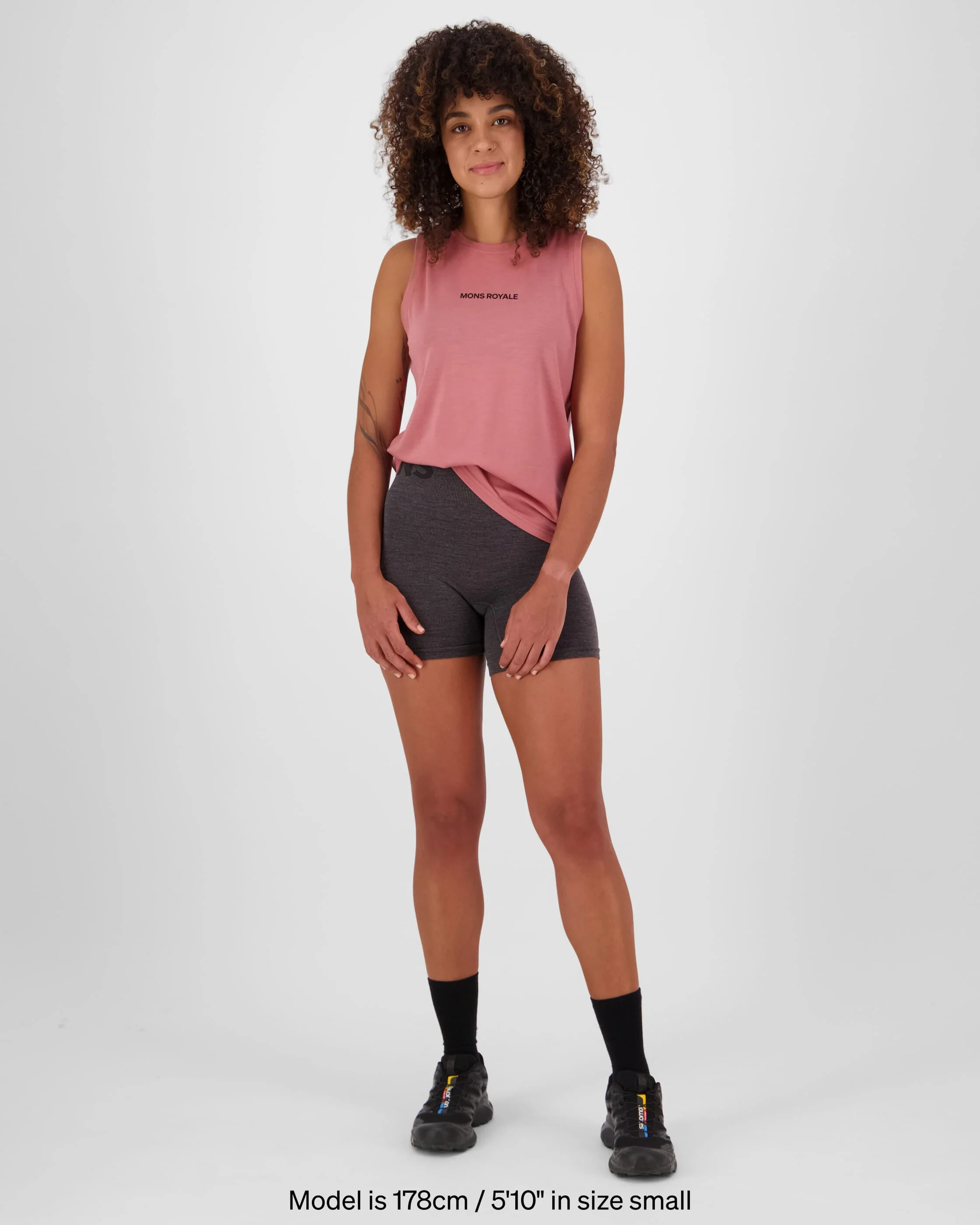 Icon Merino Tank - Canyon Rose | Women's Tank - Image 3