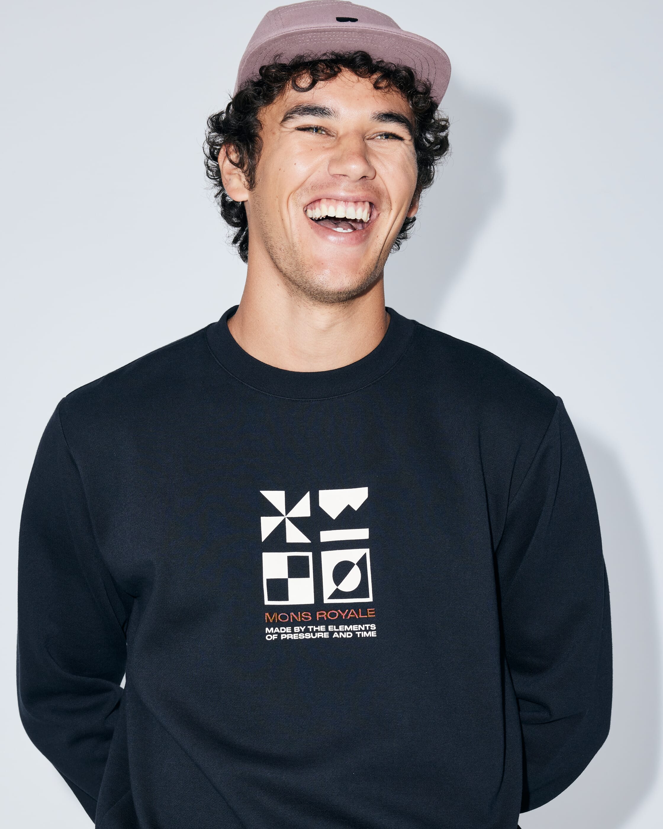 Inversion Merino Crew - Black | Men's Sweater - Image 5