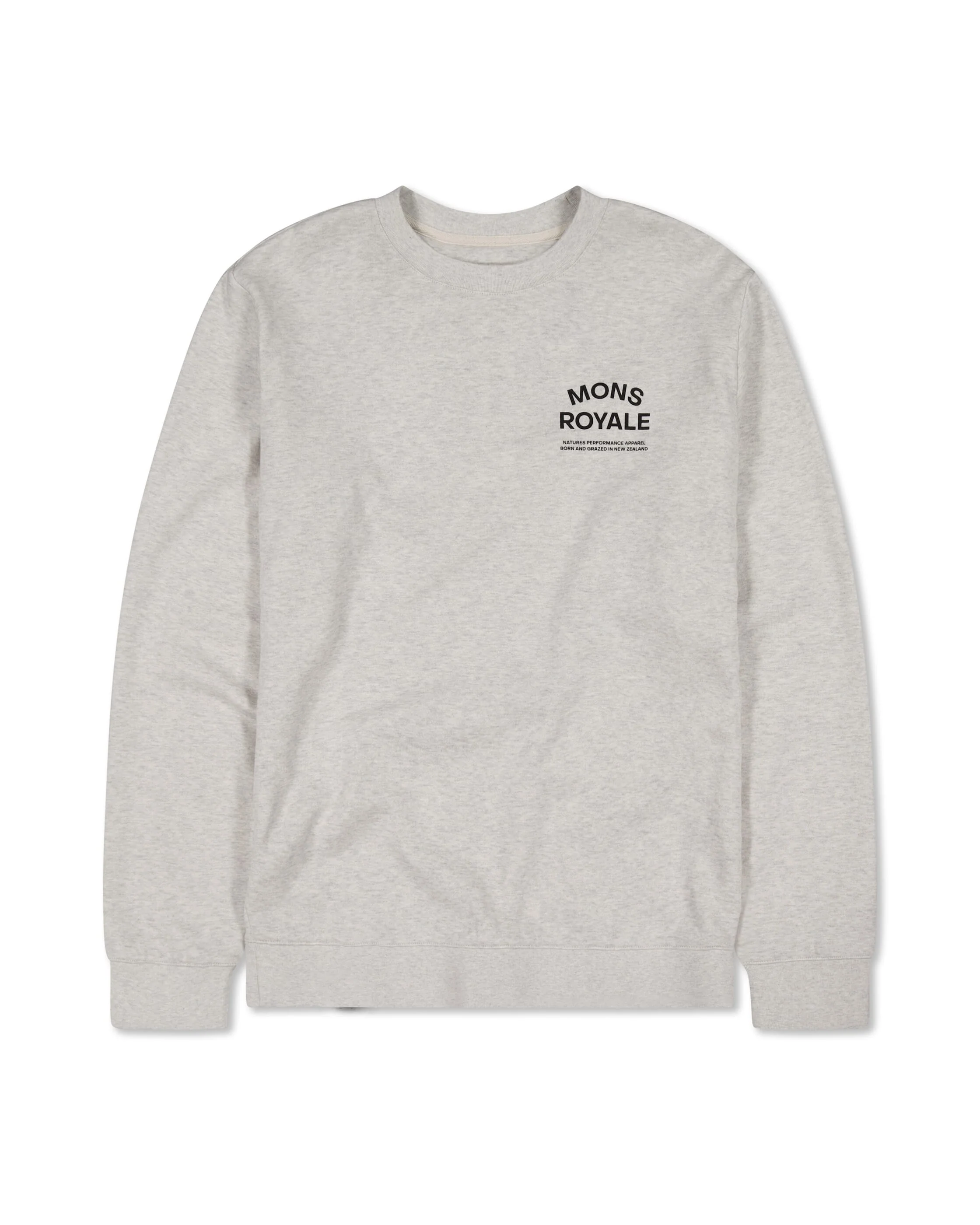 Inversion Merino Crew - Light Grey Heather | Men's Sweater - Image 4