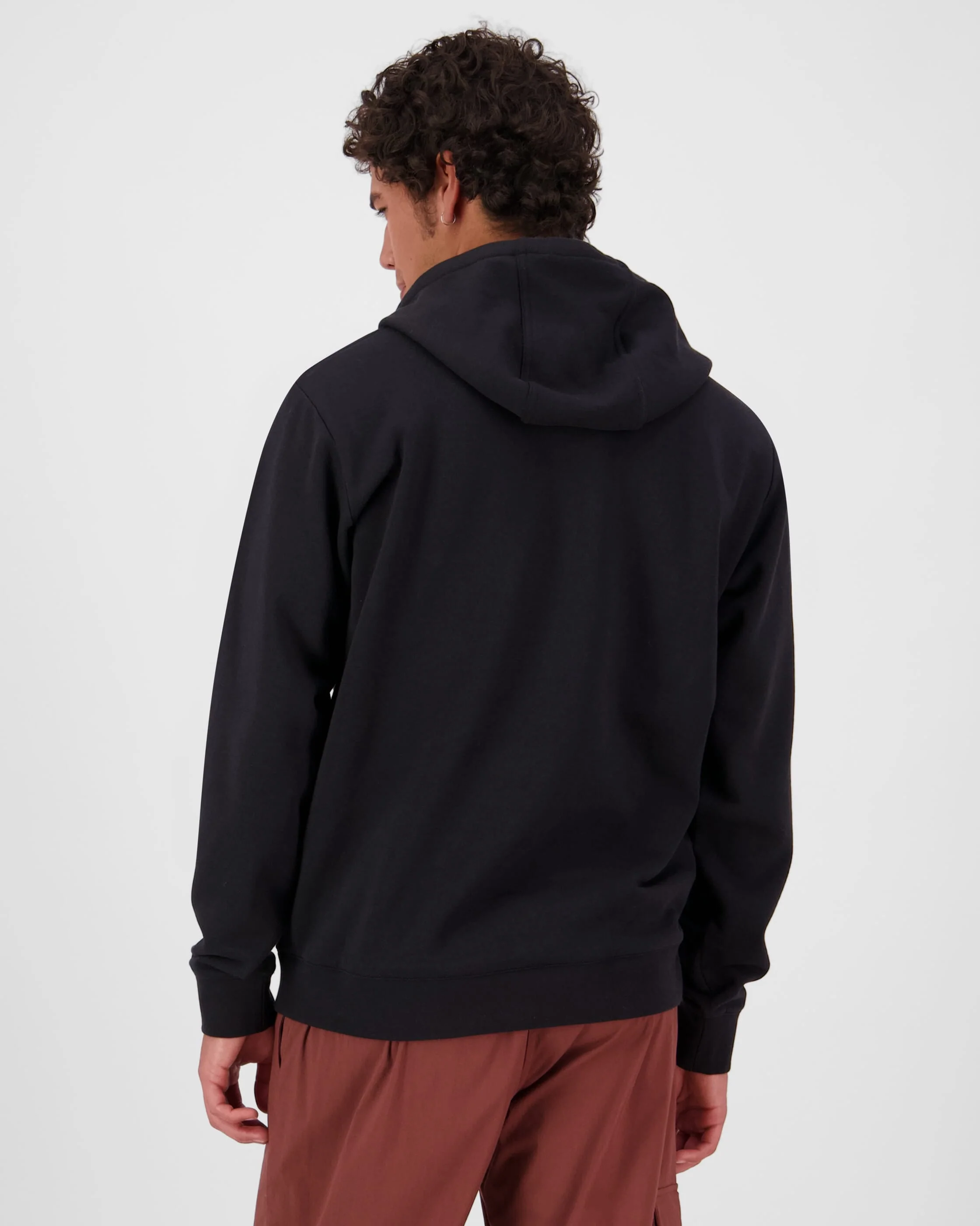 Inversion Merino Hoodie - Black | Men's Hoodie - Image 2