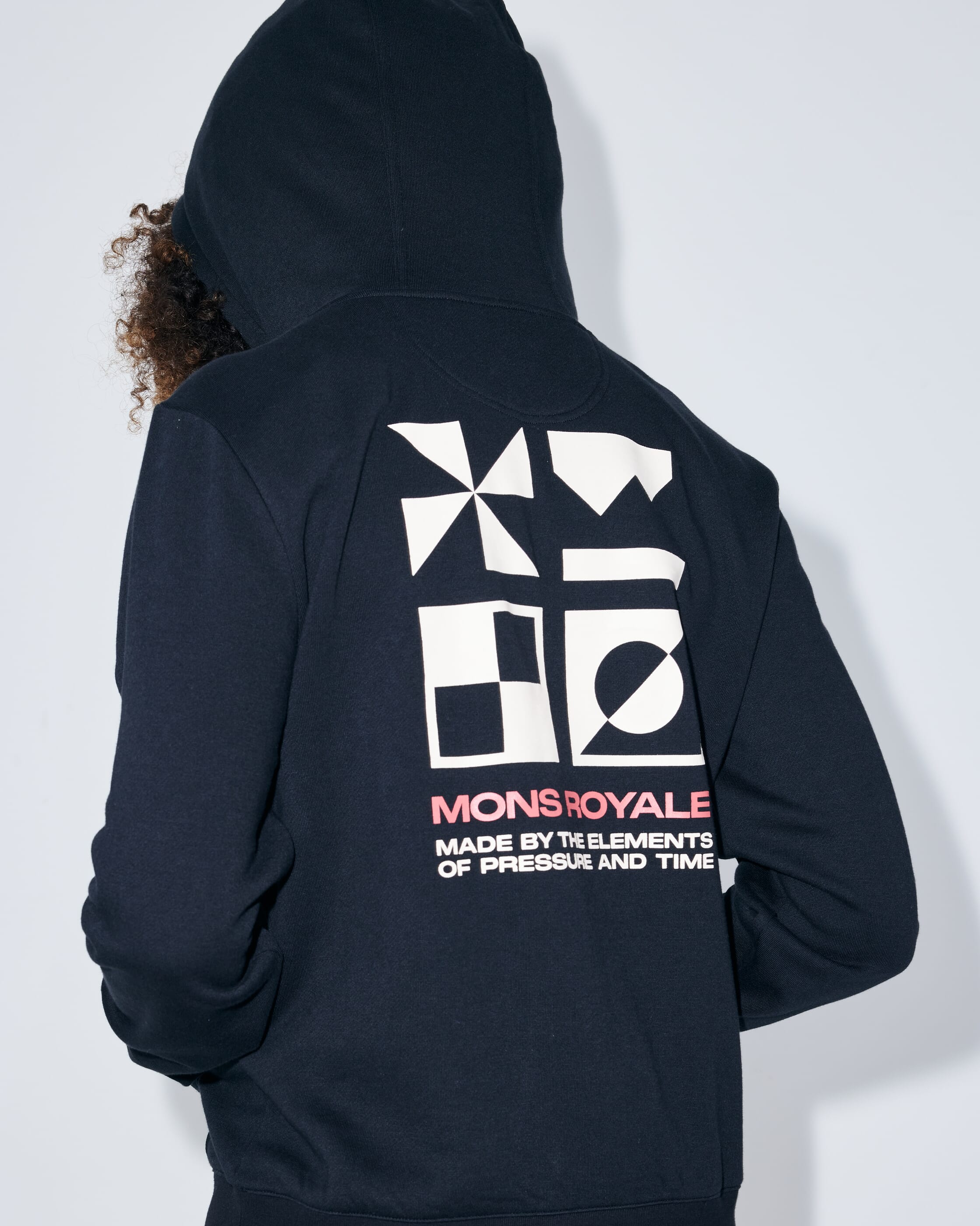 Inversion Merino Hoodie - Black | Women's Hoodie - Image 6
