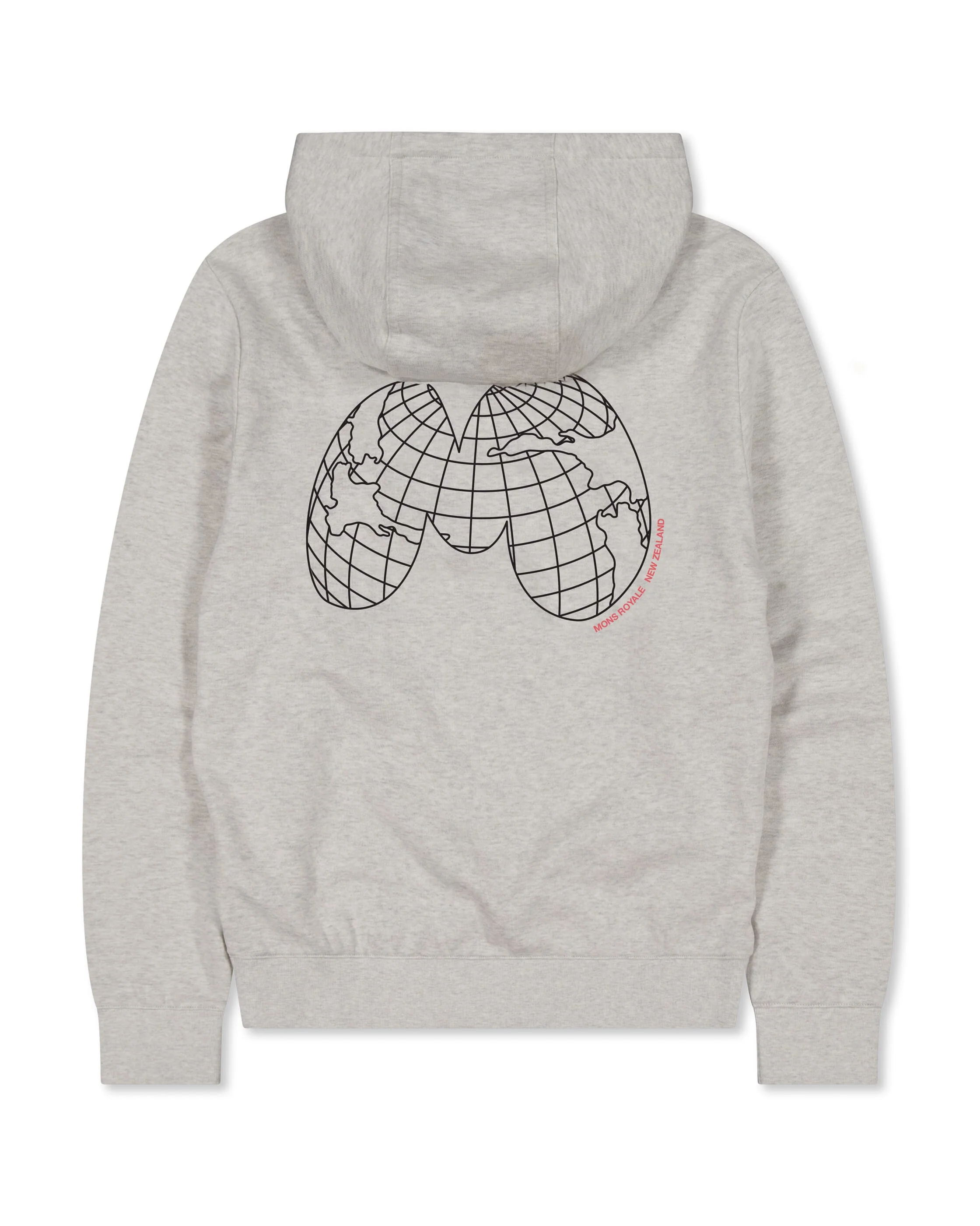 Inversion Merino Hoodie - Light Grey Heather | Women's Hoodie - Image 6