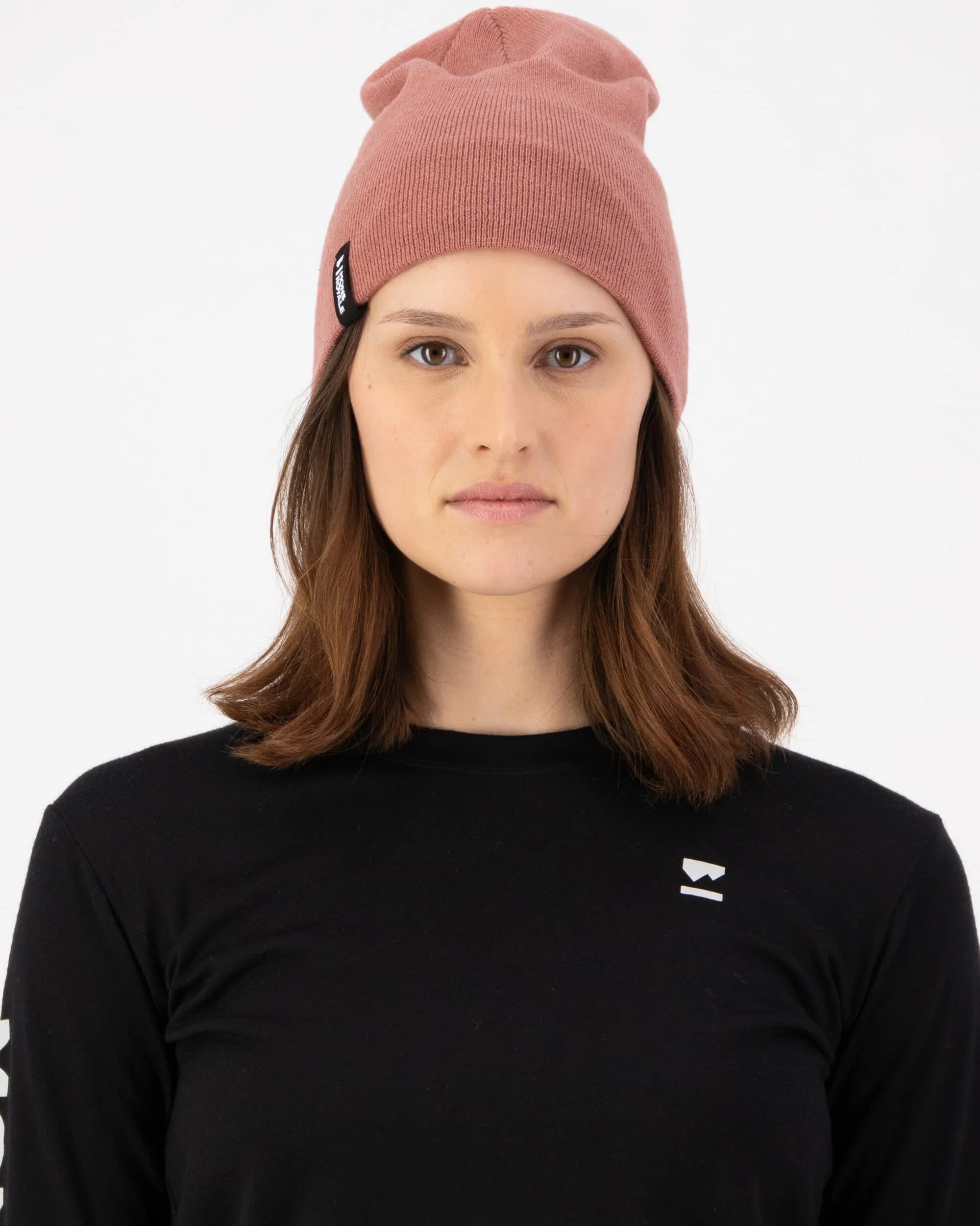 McCloud Merino Beanie - Canyon Rose | Unisex Beanie - Image 4