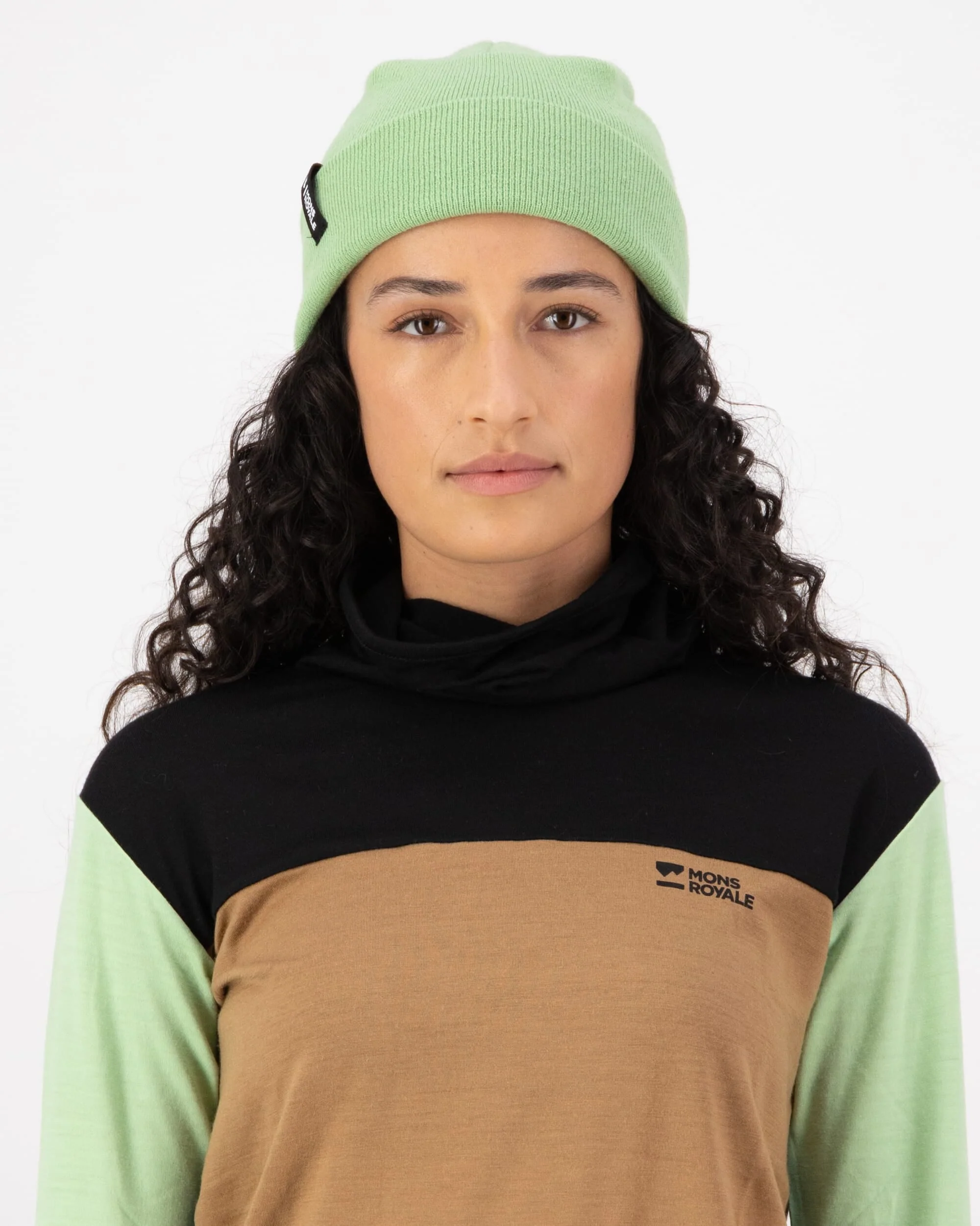 McCloud Merino Beanie - Matcha | Unisex Beanie - Image 3