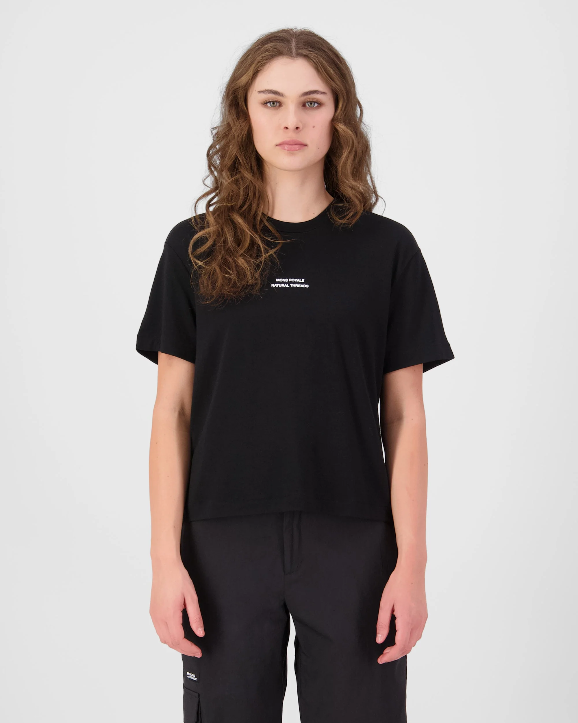 MP Heavyweight Merino T-Shirt - Black | Women's T-Shirt