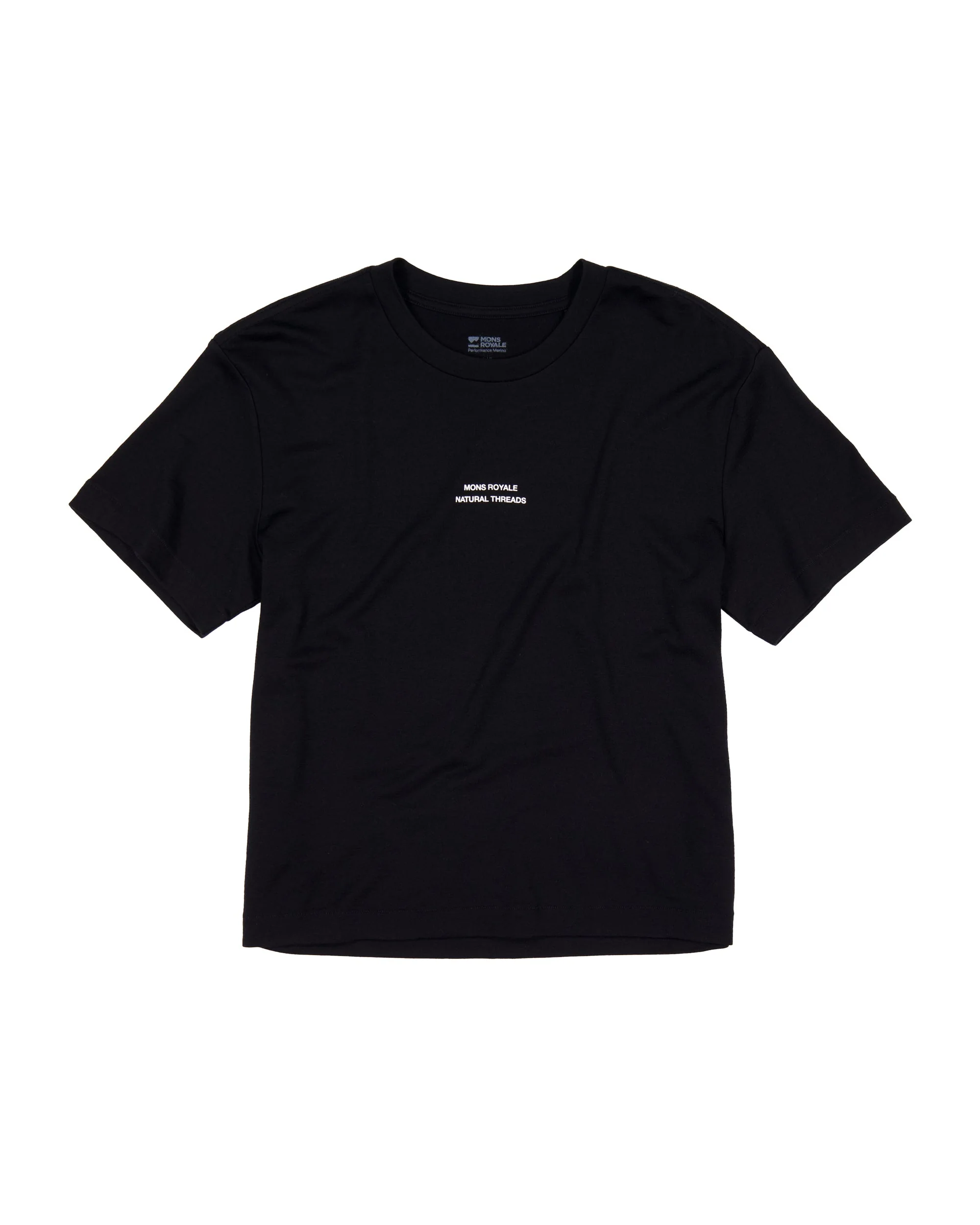 MP Heavyweight Merino T-Shirt - Black | Women's T-Shirt - Image 4