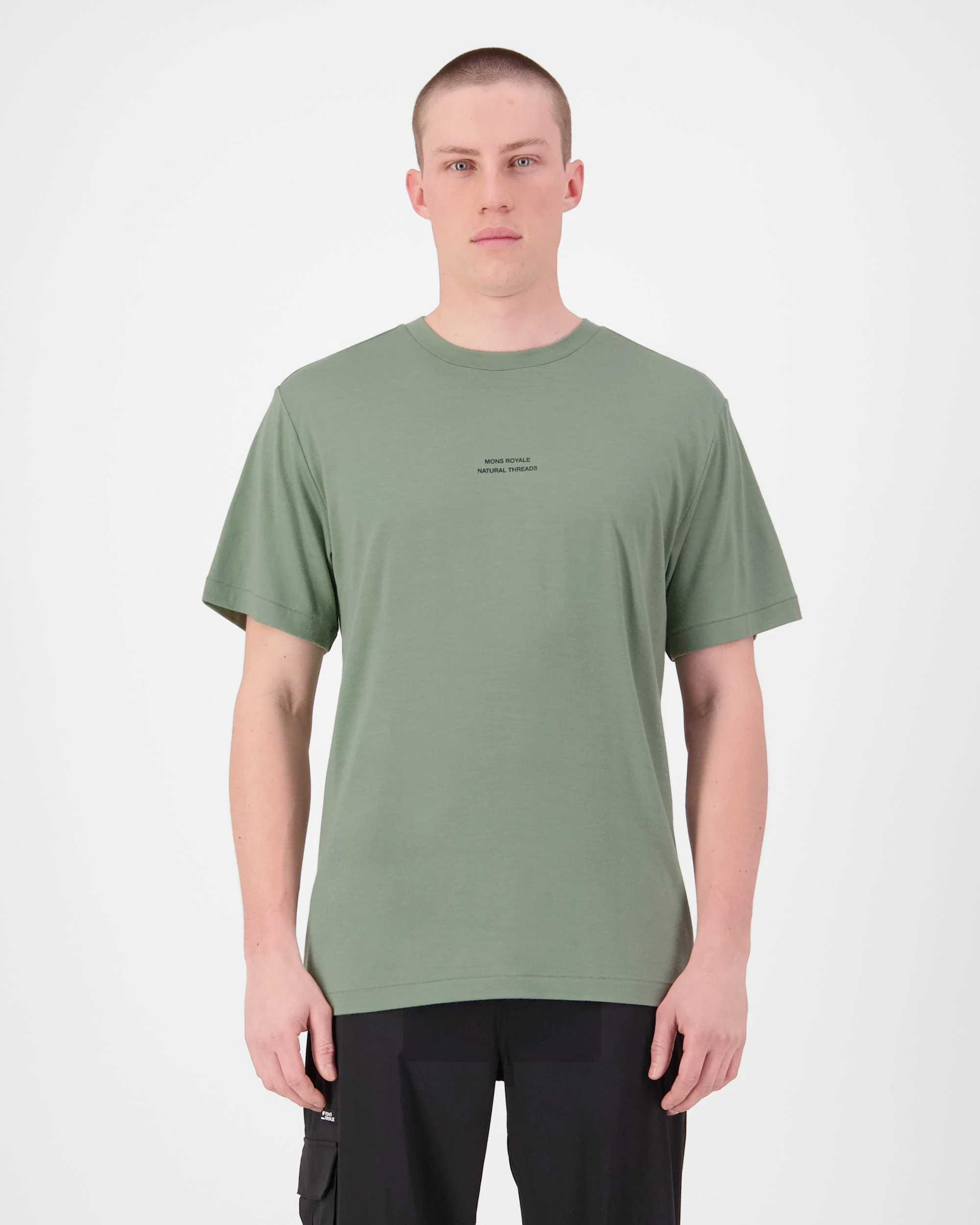 MP Heavyweight Merino T-Shirt - Willow | Men's T-Shirt