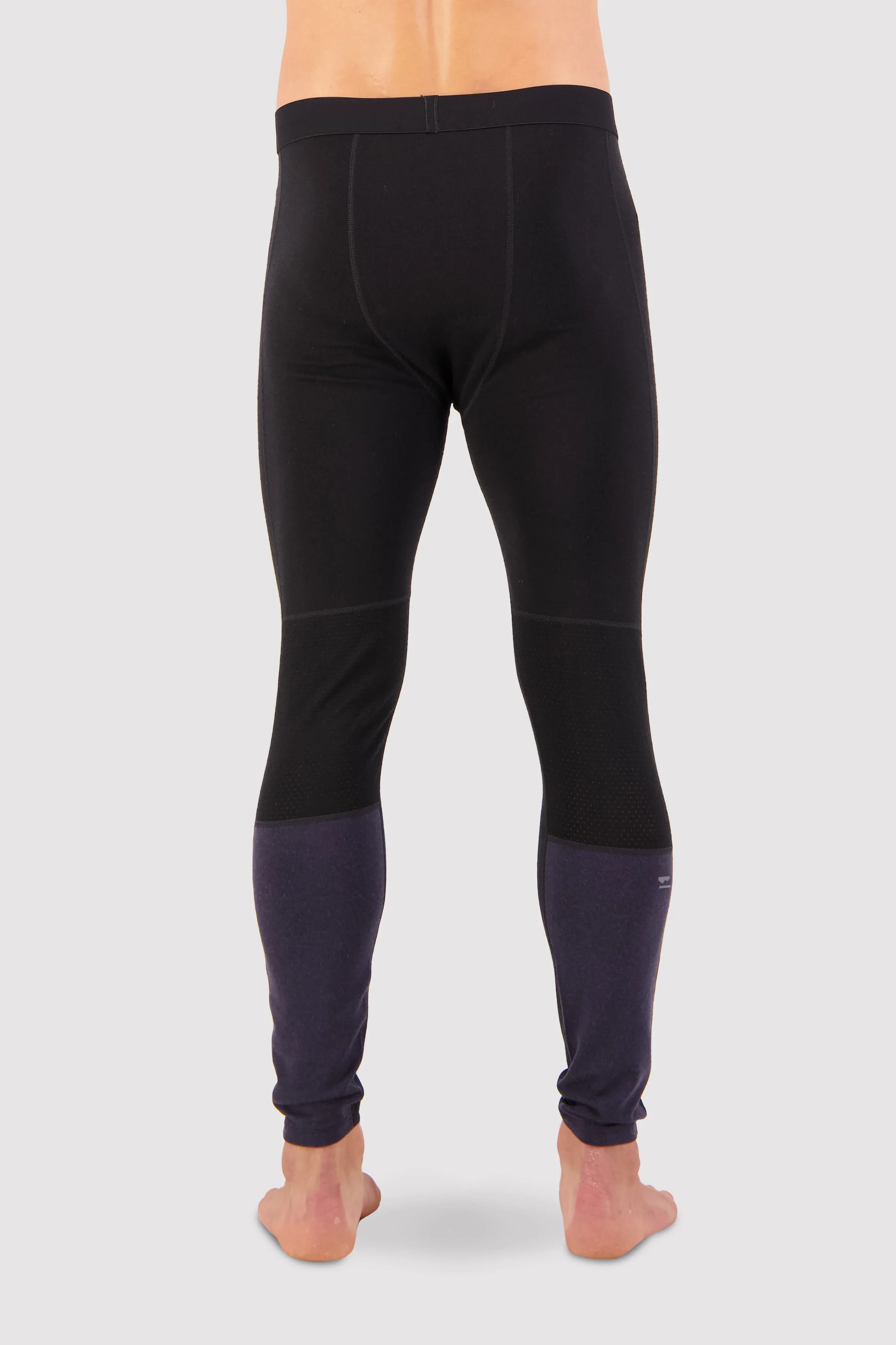 Olympus Merino Base Layer Legging - Black / 9 Iron | Men's Leggings - Image 3