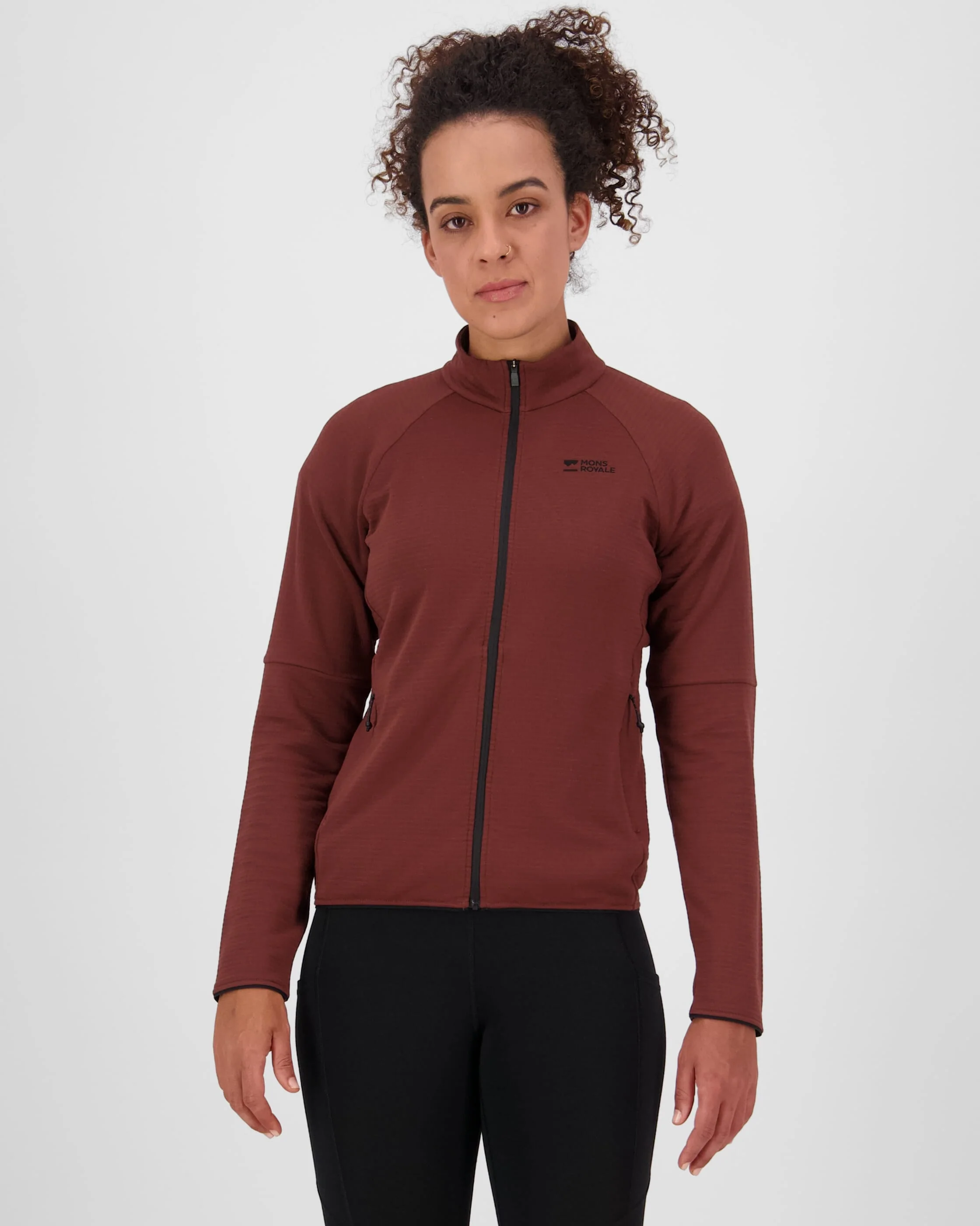 Quad Merino Fleece Jacket - Sable | Women's Jacket