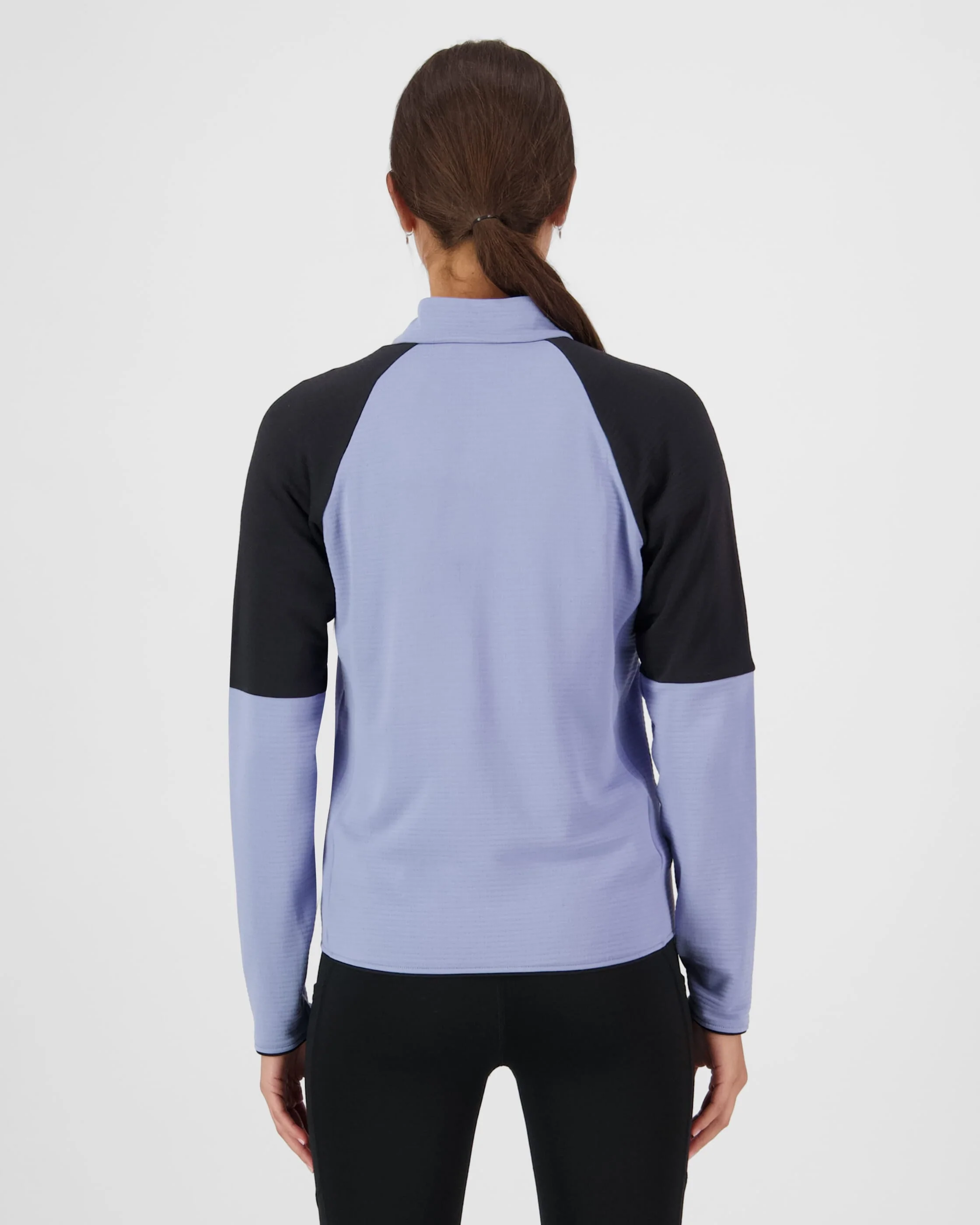 Quad Merino Fleece Jacket - Skyline / Black | Women's Jacket - Image 2