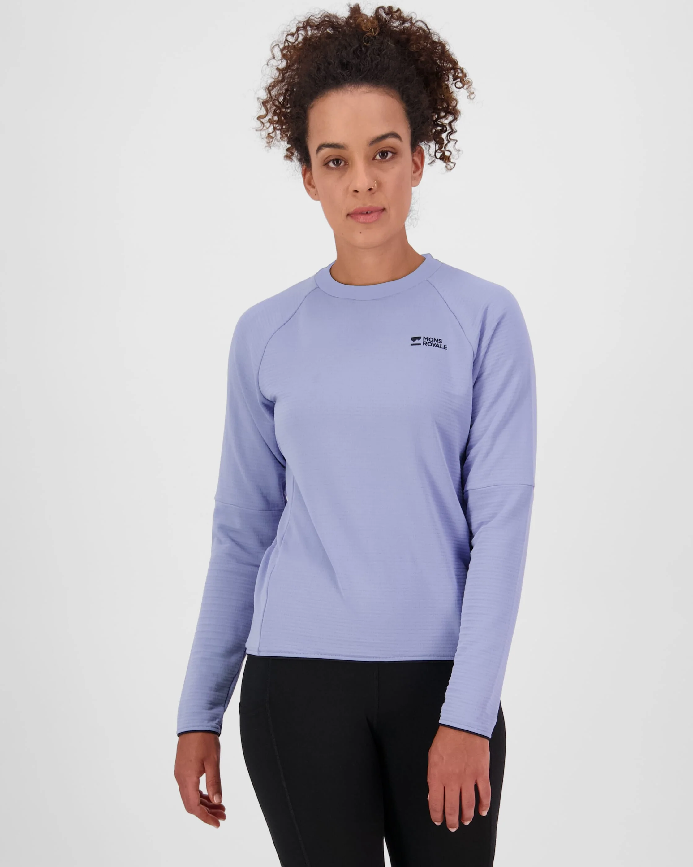 Quad Merino Fleece Pullover - Skyline | Women's Sweater