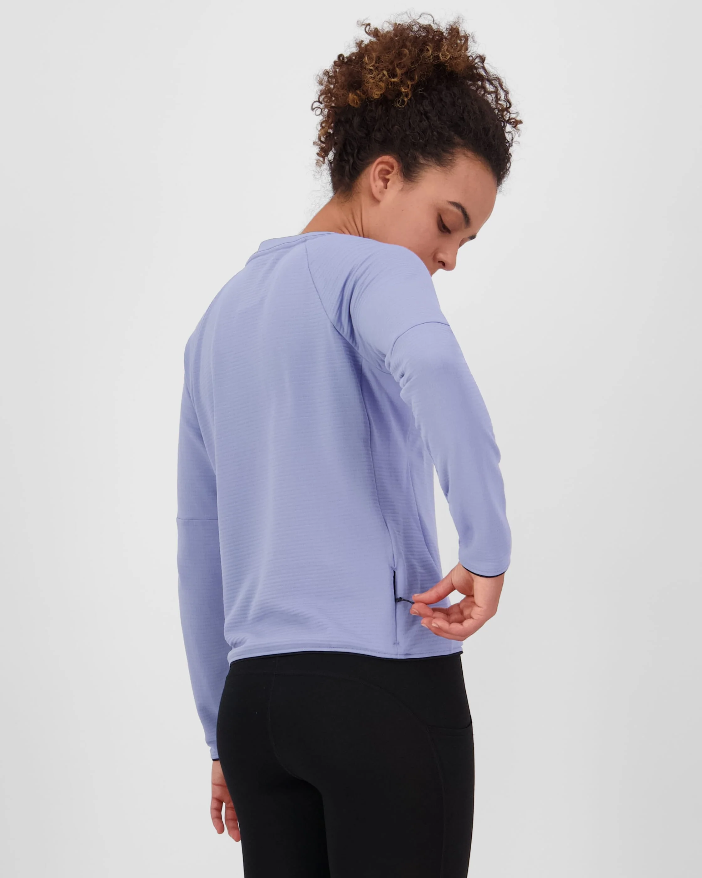 Quad Merino Fleece Pullover - Skyline | Women's Sweater - Image 2