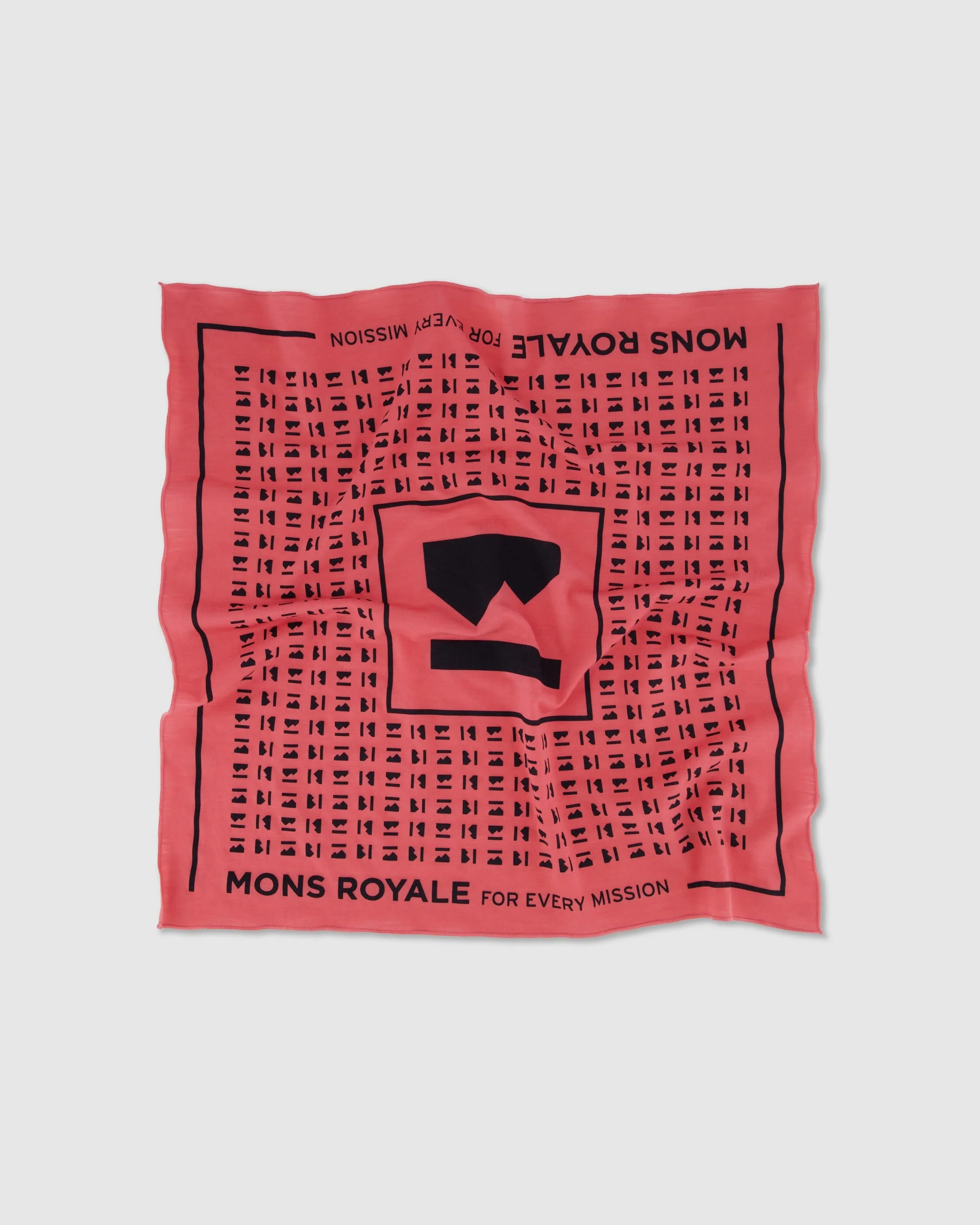 Renegade Merino Bike Bandana - Watermelon | Unisex Bandana - Image 2