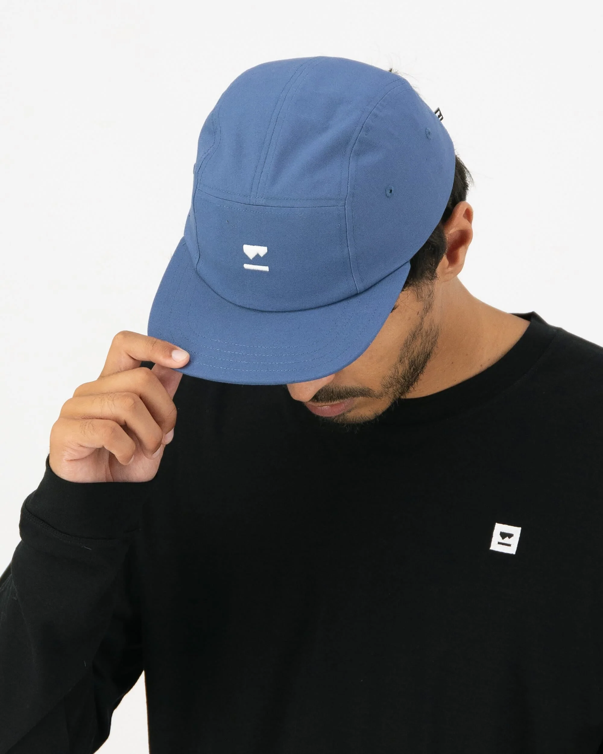 Ridgeline 5 Panel Cap - Steel Blue | Unisex Cap - Image 3