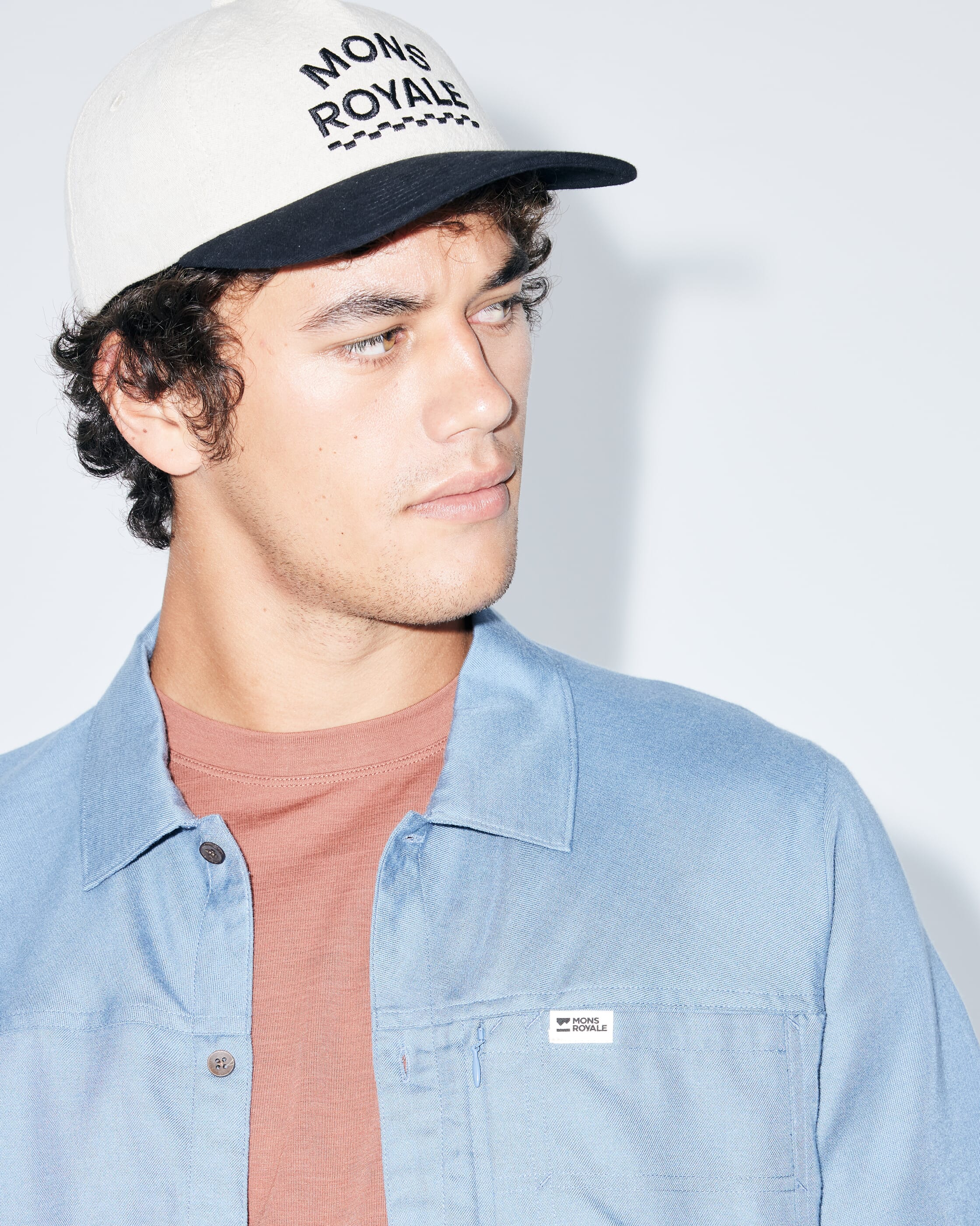 Shifty Cap - Oatmeal / Black | Unisex Cap - Image 6