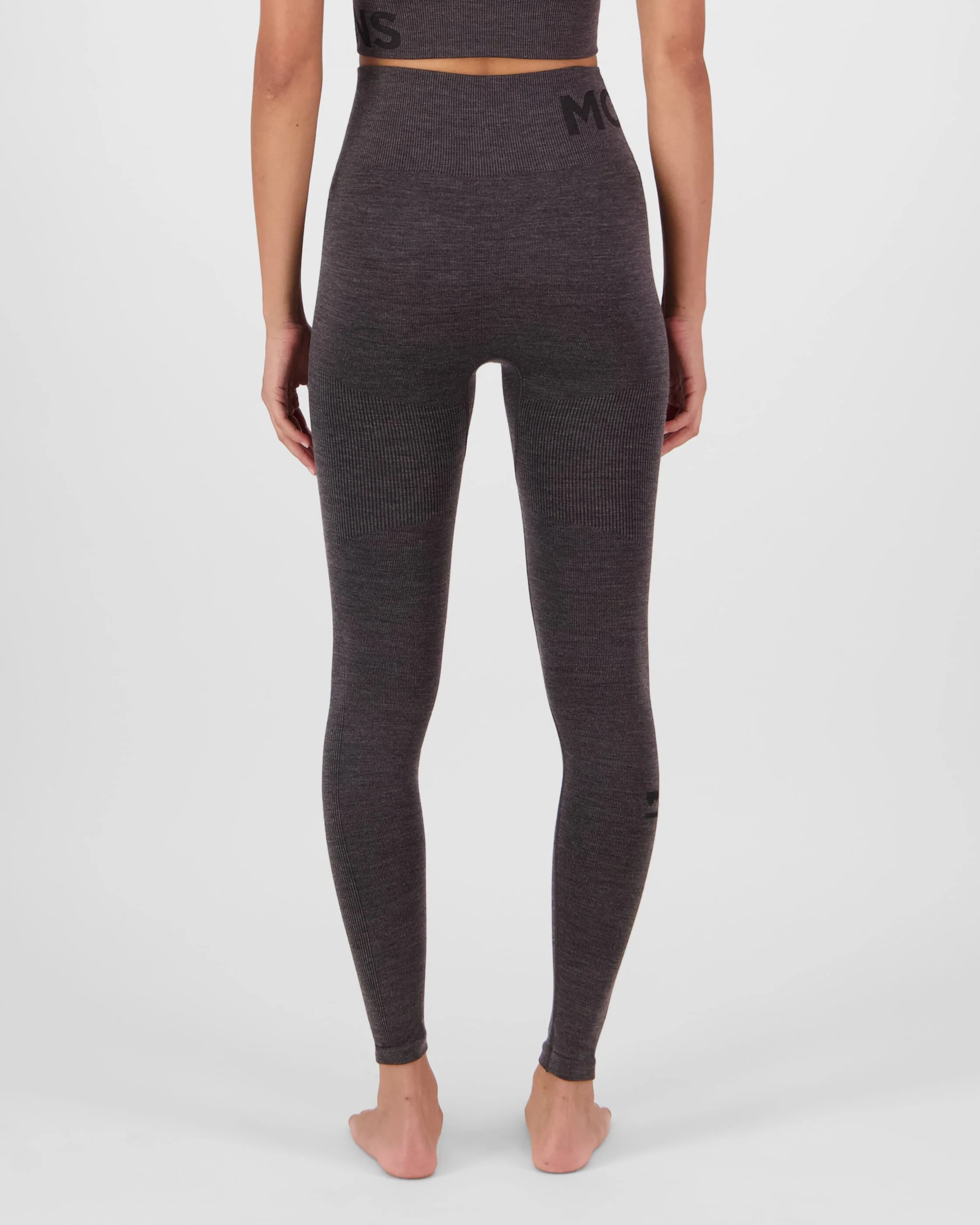 Solace Merino Seamless Legging - Forged Iron | Women's Leggings - Image 2