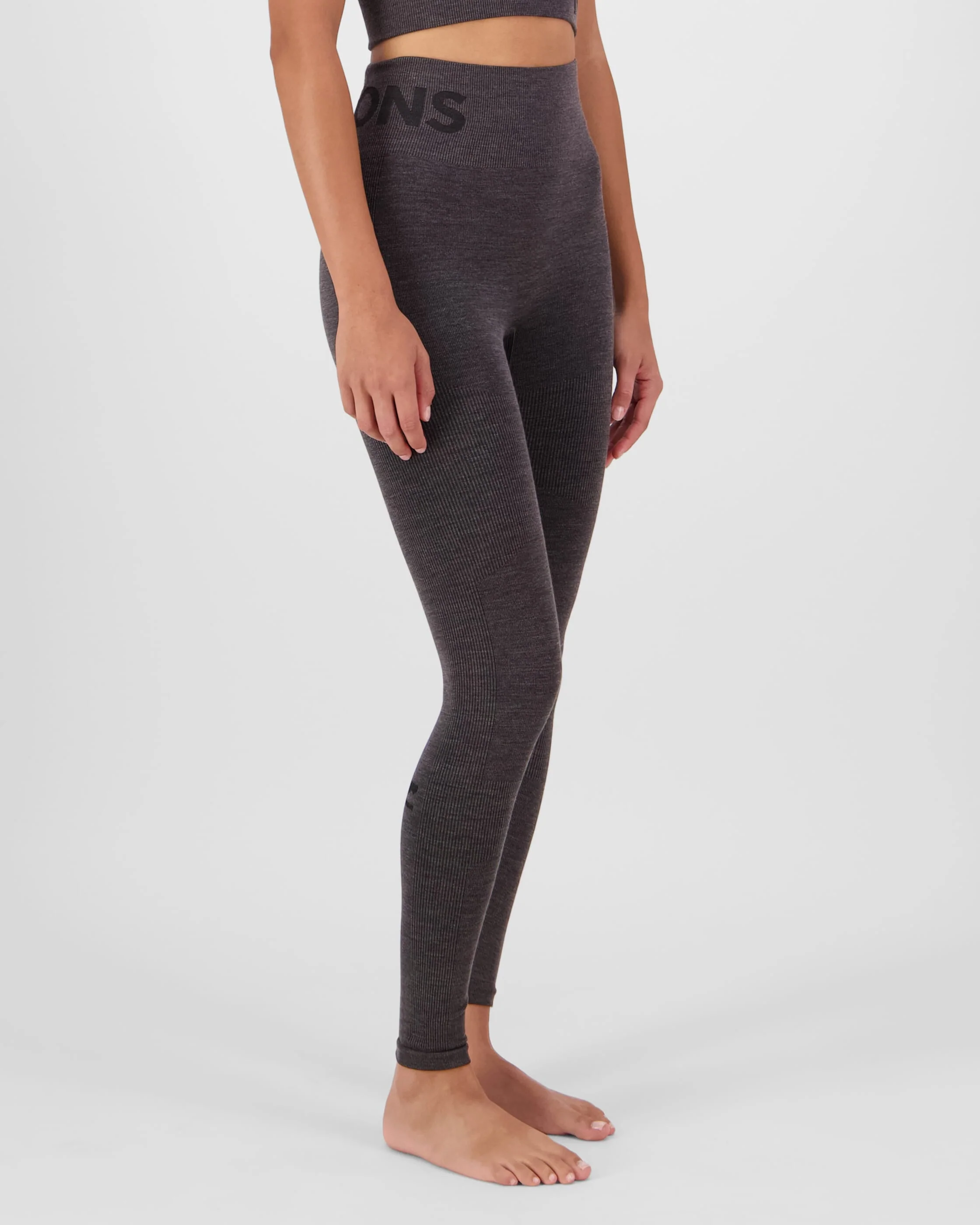 Solace Merino Seamless Legging - Forged Iron | Women's Leggings - Image 3